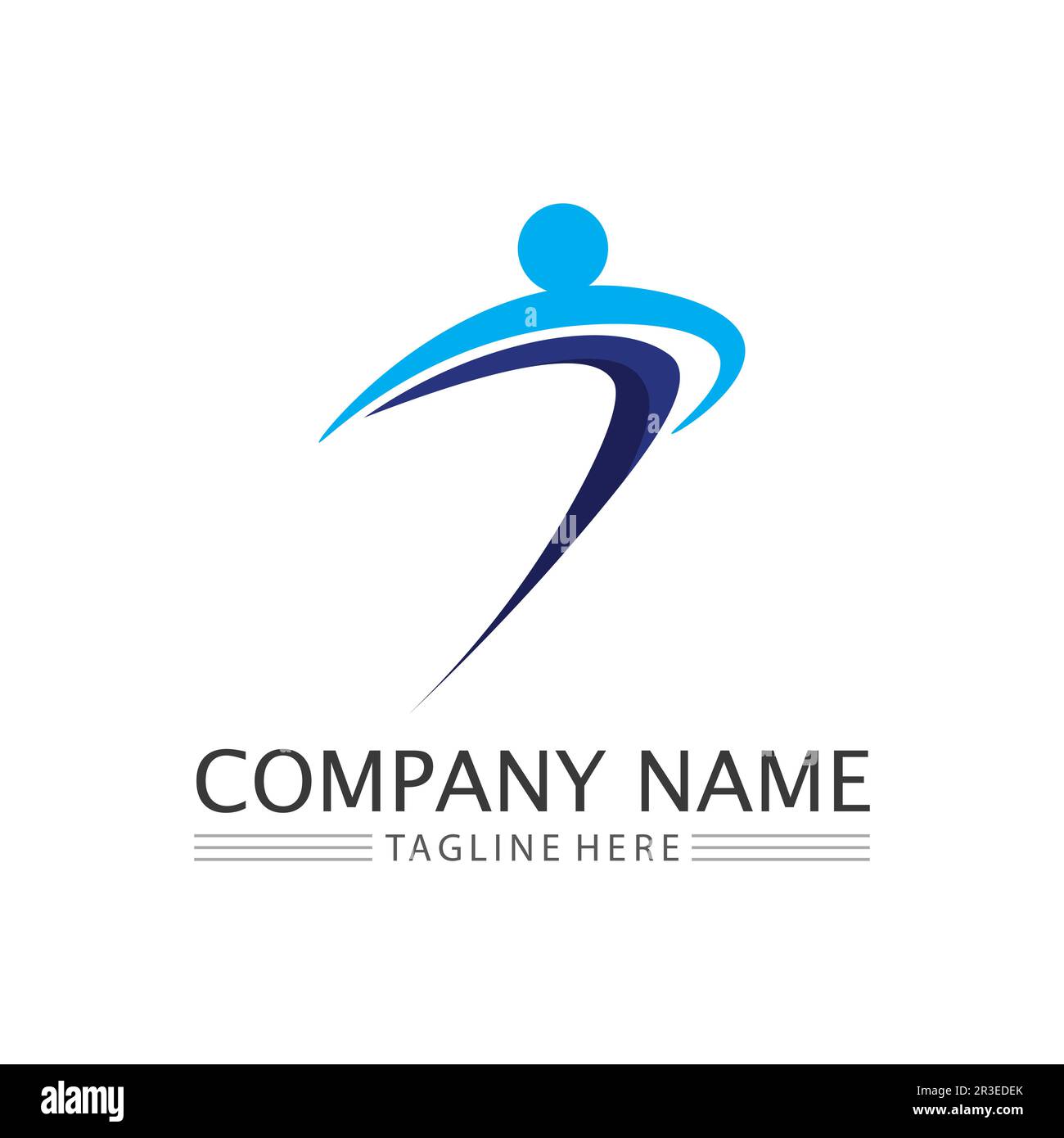 People Icon work group Vector  logo illustration design Stock Vector
