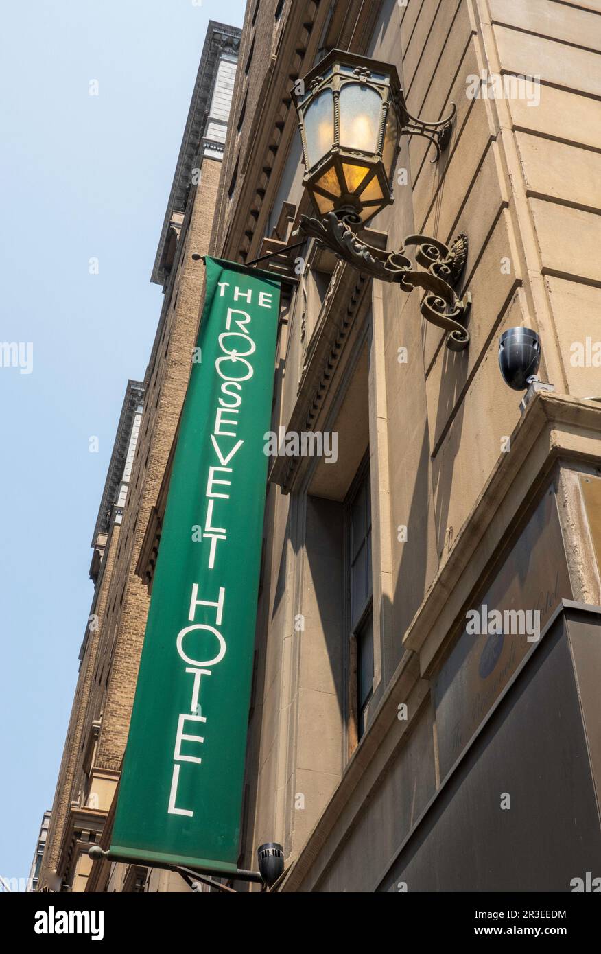 The Roosevelt Hotel is an iconic structure located at 45 East 45th