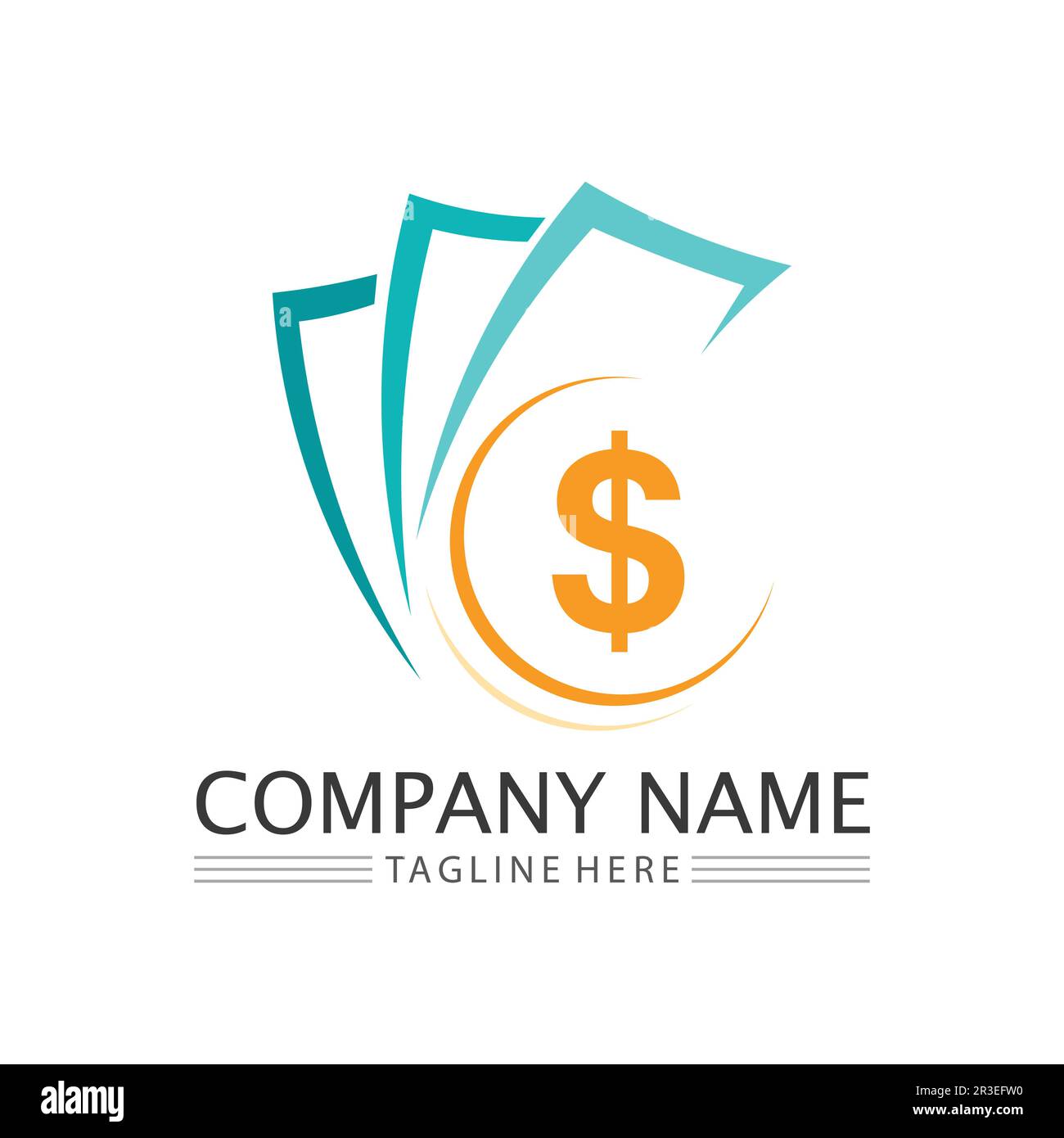 money icon and logo design vector illustration Stock Vector Image & Art ...