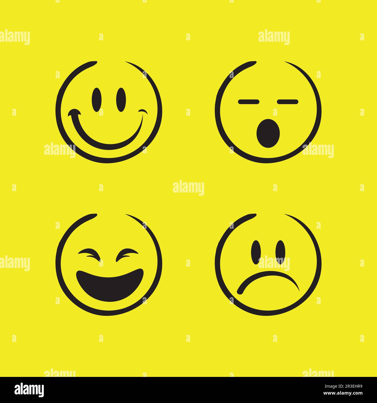 smiley face logo design