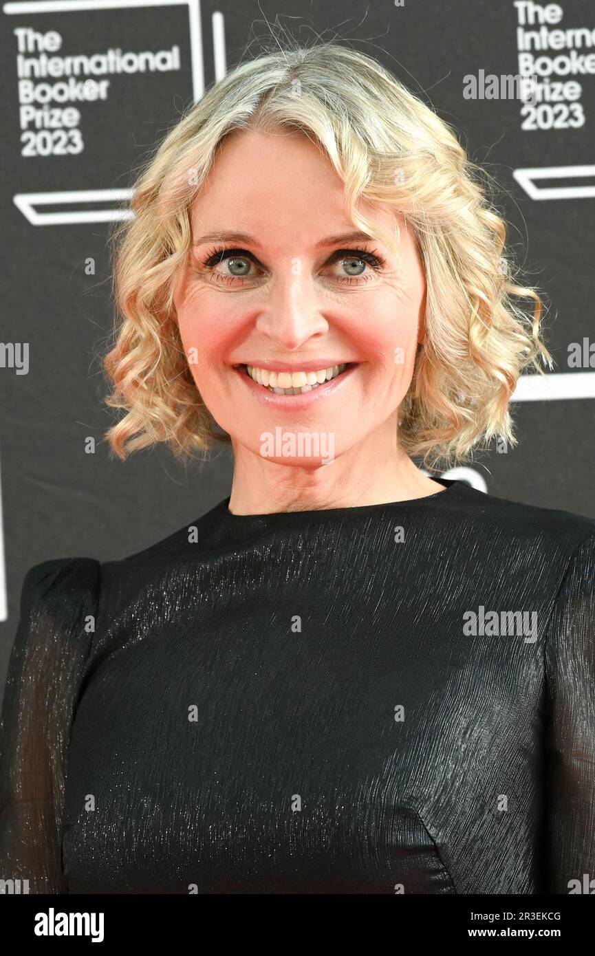 London, UK. 23rd May, 2023. Nikki Bedi is a British television presenter for the International Booker Prize 2023 at the Sky Garden, London, UK. Credit: See Li/Picture Capital/Alamy Live News Stock Photo
