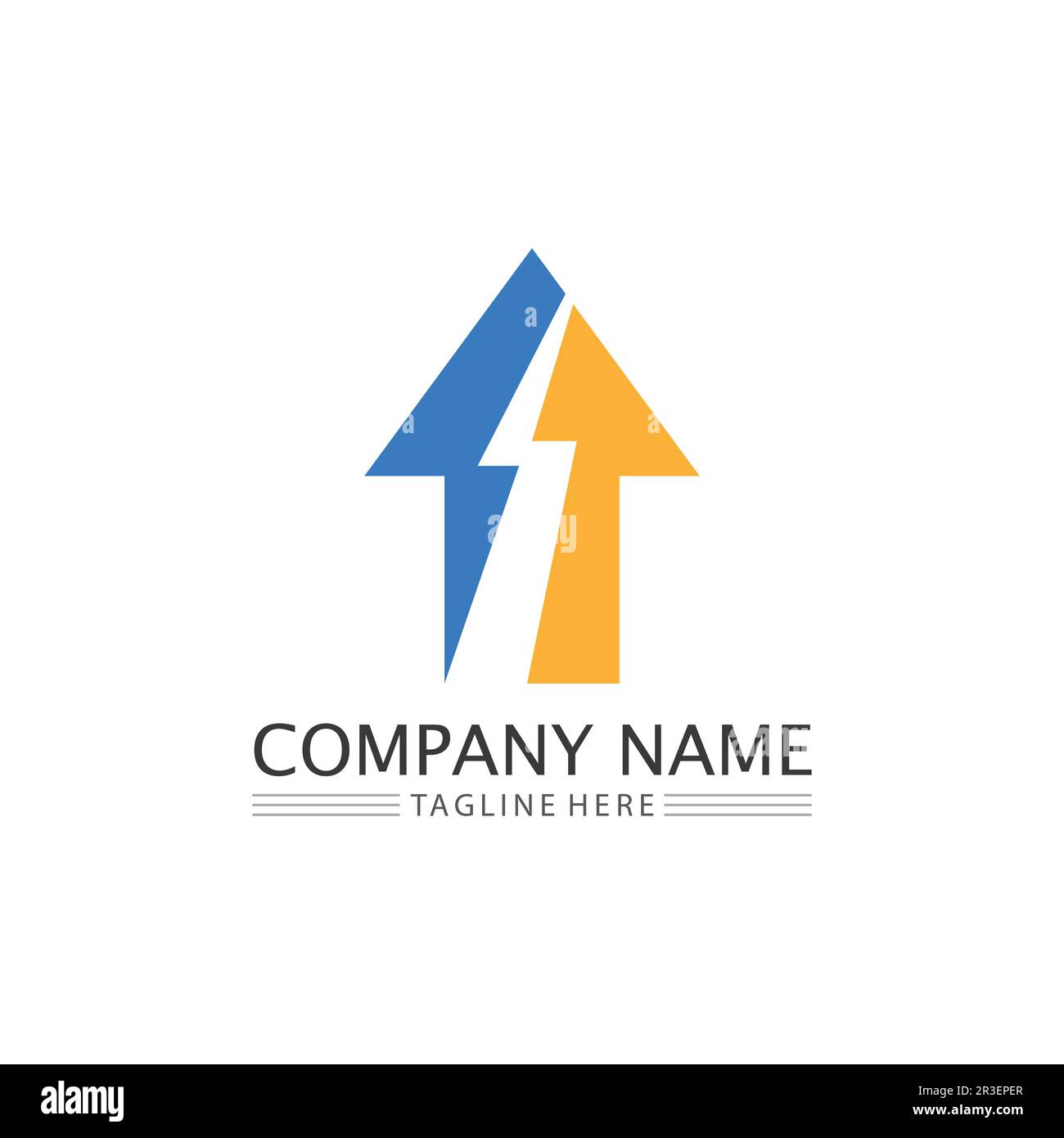 Arrow vector illustration icon Logo Template design Stock Vector Image ...