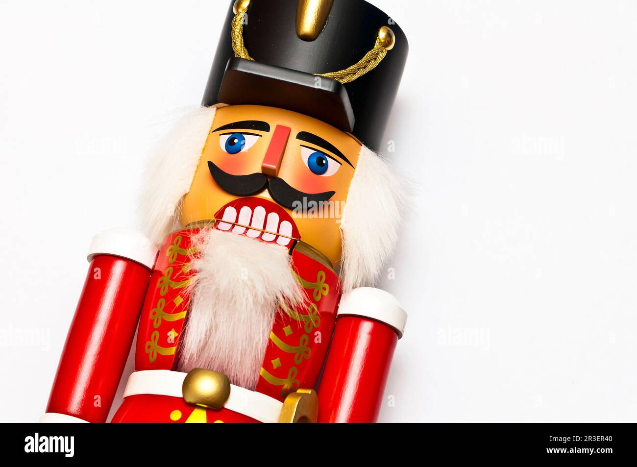 Christmas red nutcracker Stock Photo Alamy