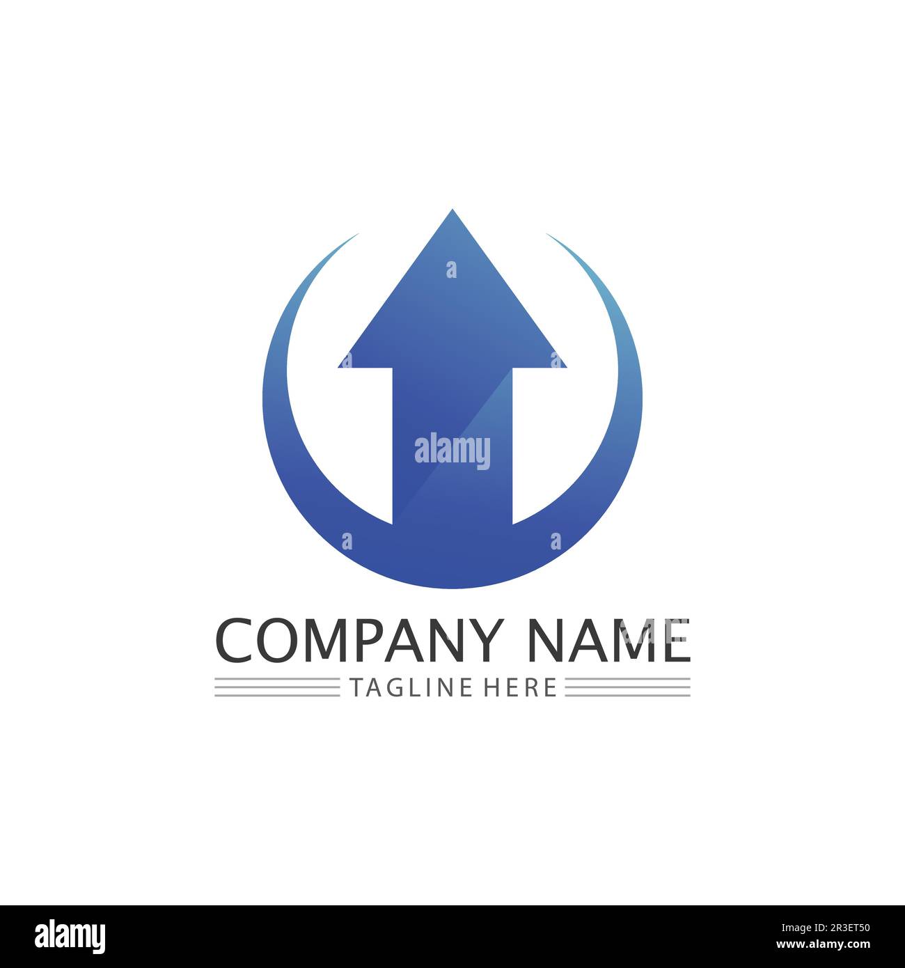Arrow vector illustration icon Logo Template design Stock Vector Image ...