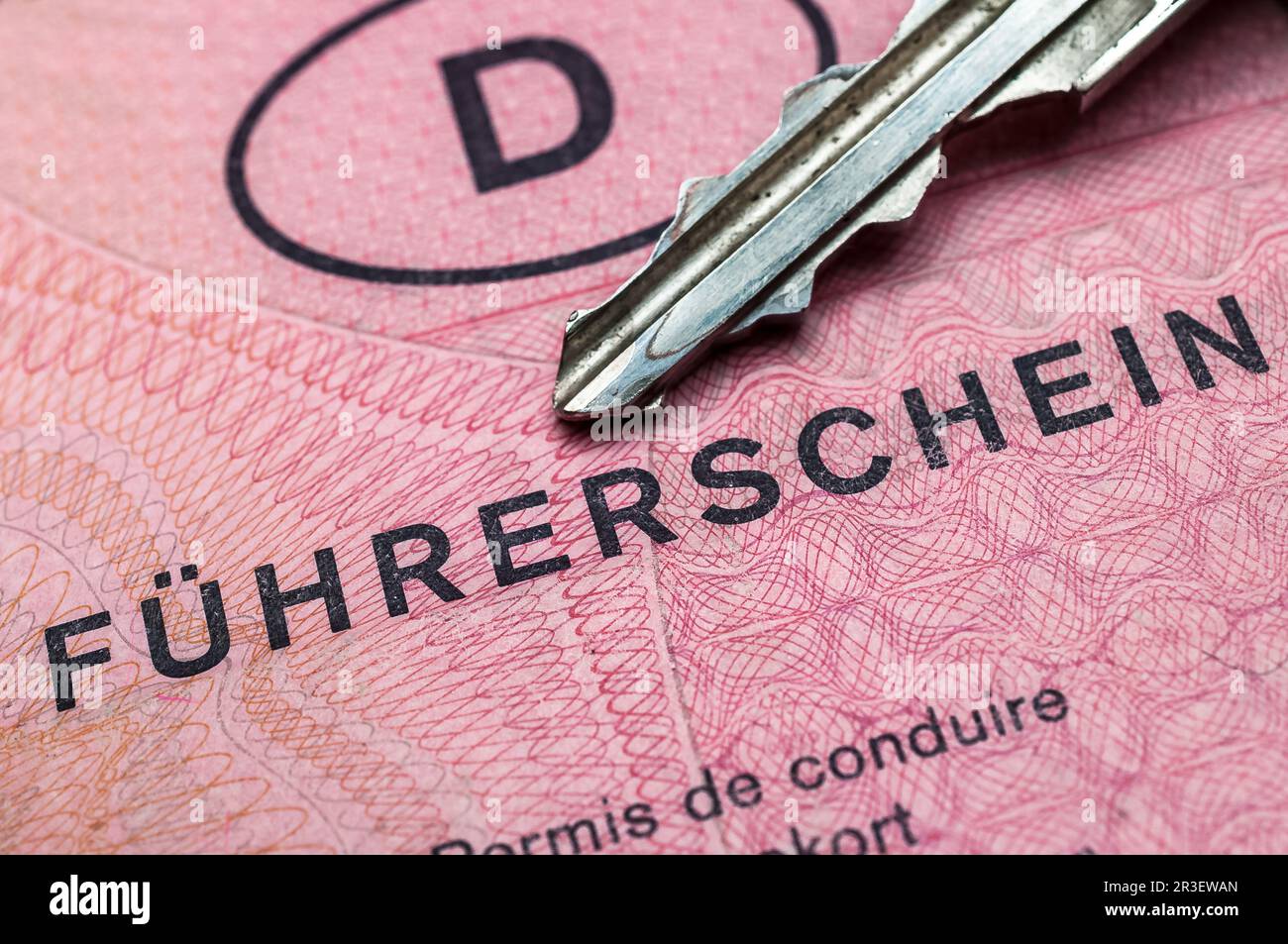 Driving license in Germany Stock Photo Alamy