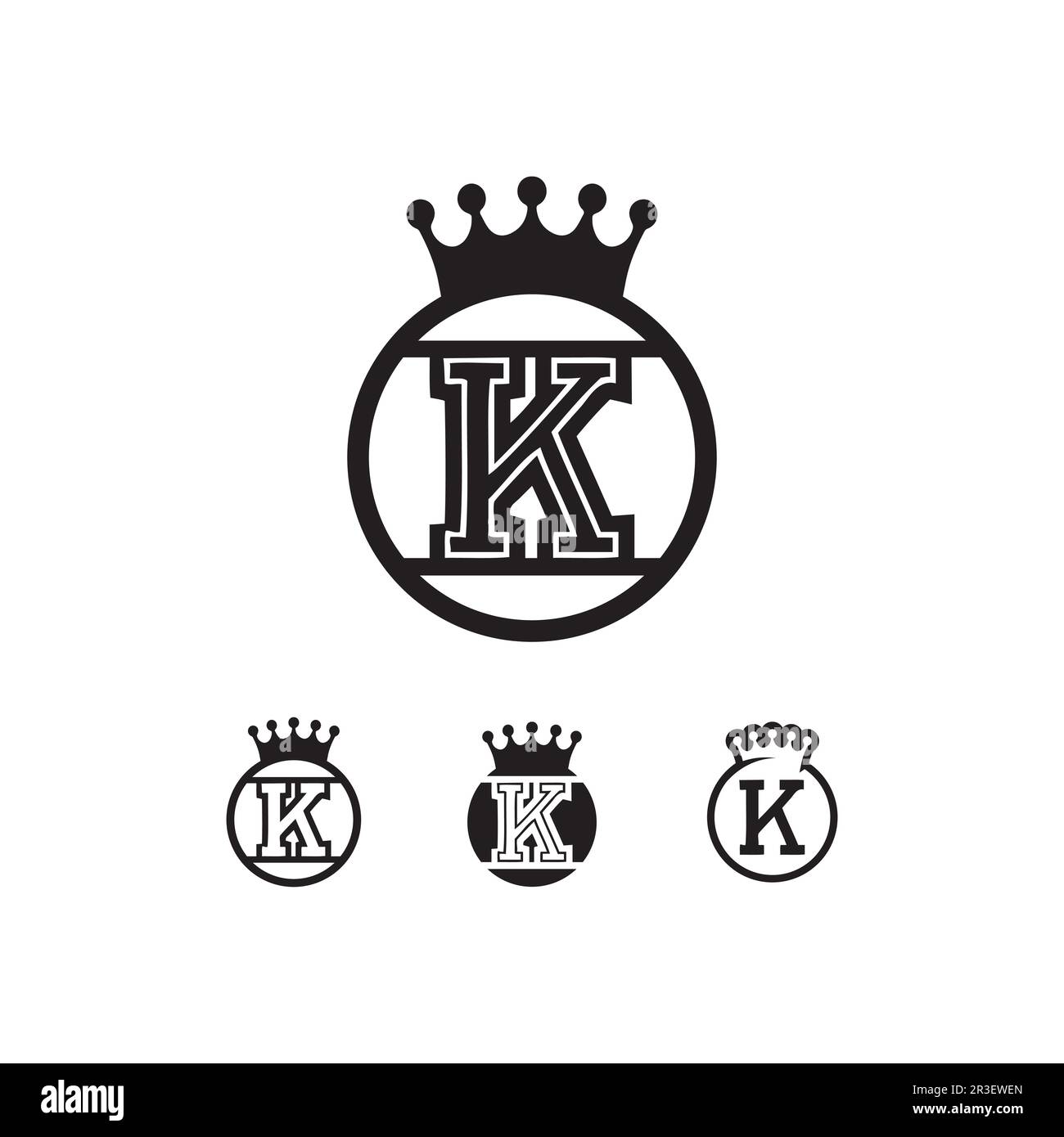 Crown Logo king logo queen logo, princess, Template vector icon ...