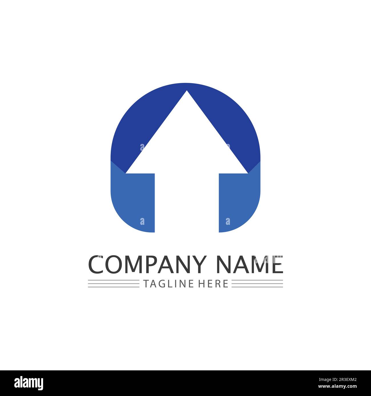 Arrow vector illustration icon Logo Template design Stock Vector Image ...