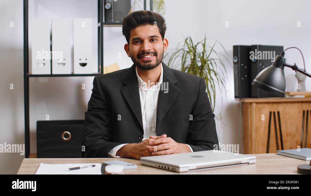 Employee closing laptop after typing hi-res stock photography and ...