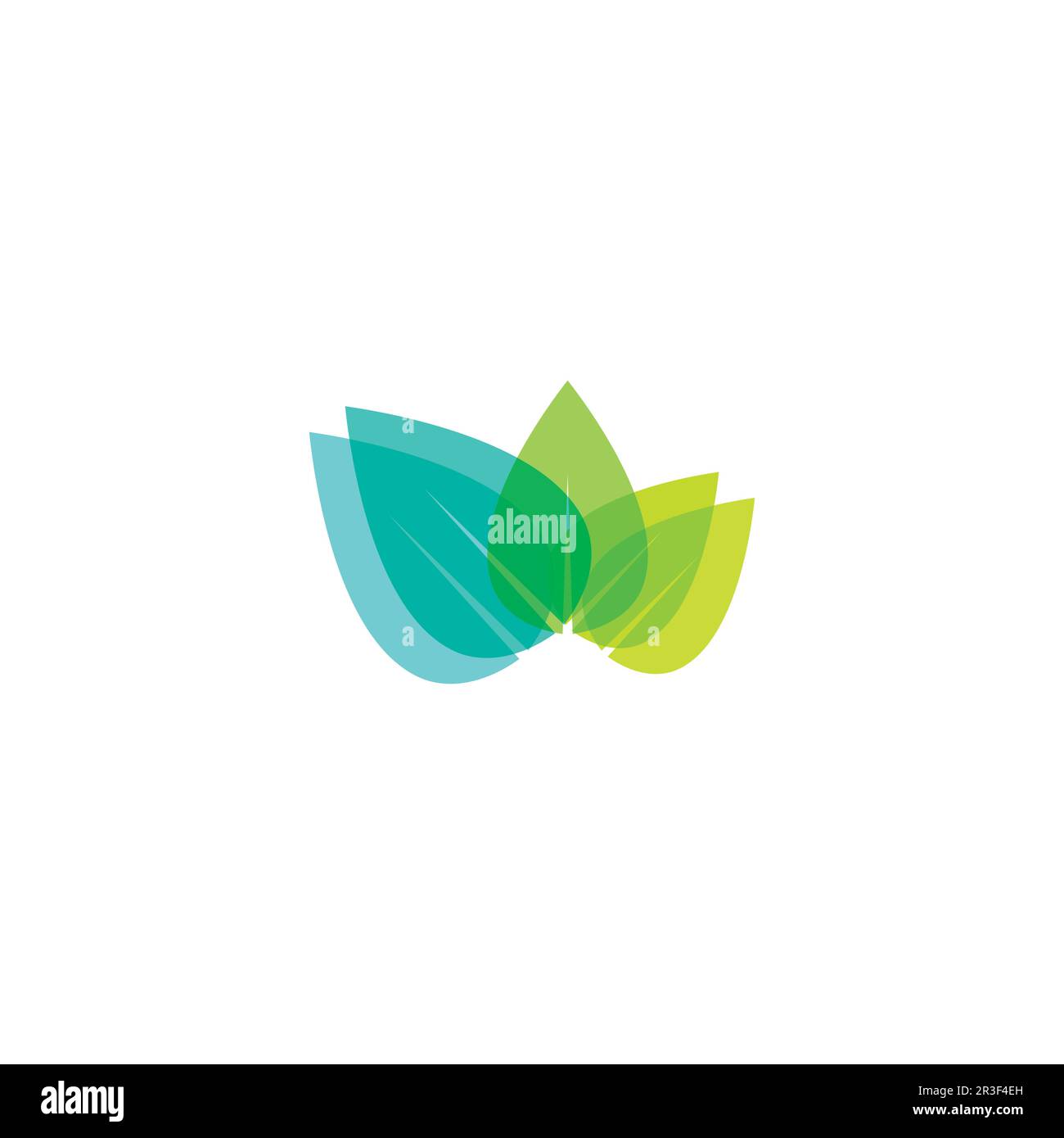 Tree leaf vector and green logo design friendly concept Stock Vector ...