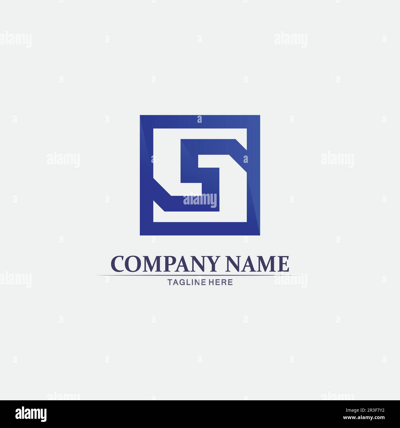 Business corporate S letter logo design vector Stock Vector Image & Art ...