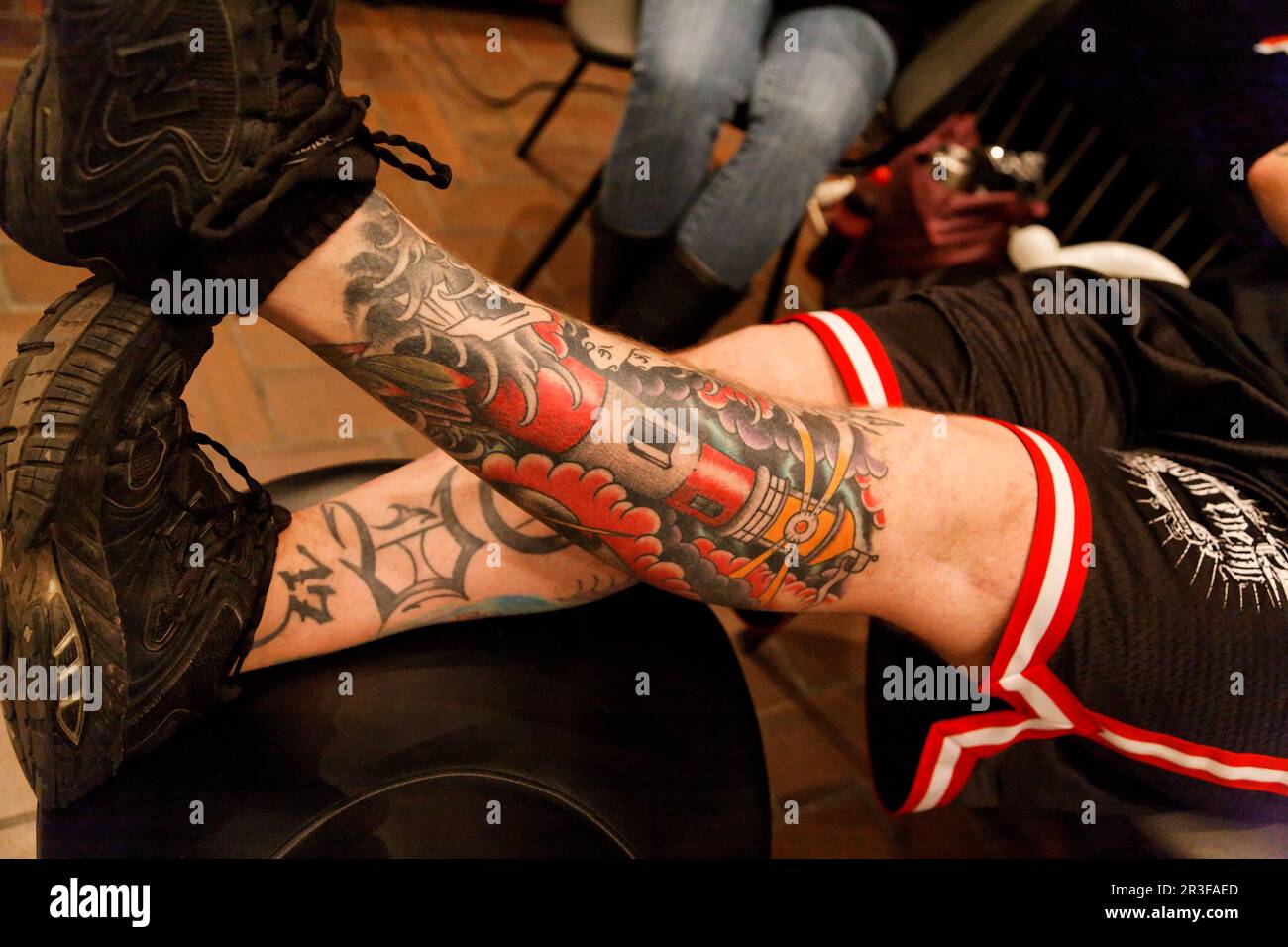 Beaux tatouage Stock Photo