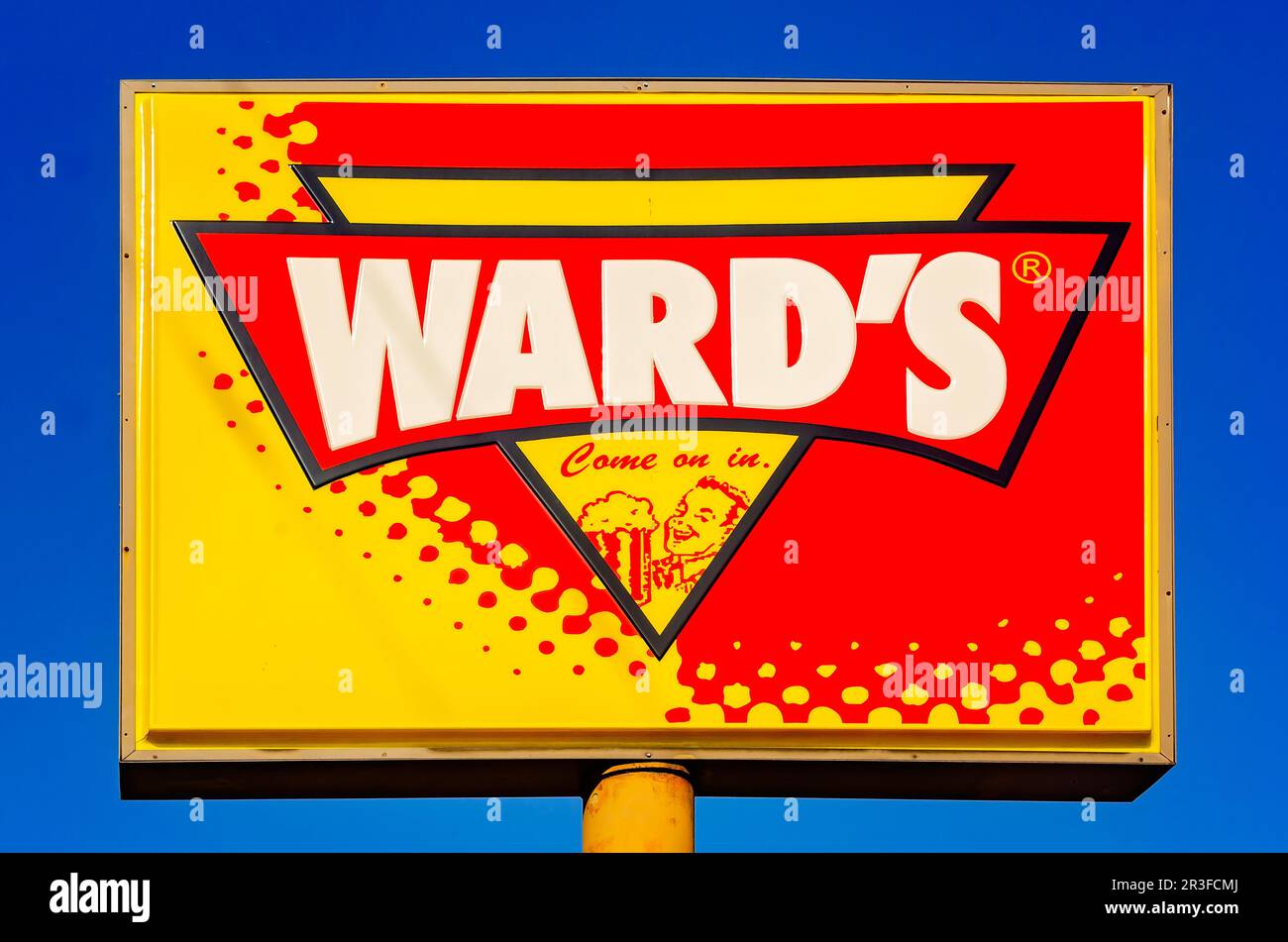 Ward’s, an American restaurant chain, is pictured, May 13, 2023, in Gulfport, Mississippi. Wards was founded by Richard and Ed Ward in 1978. Stock Photo