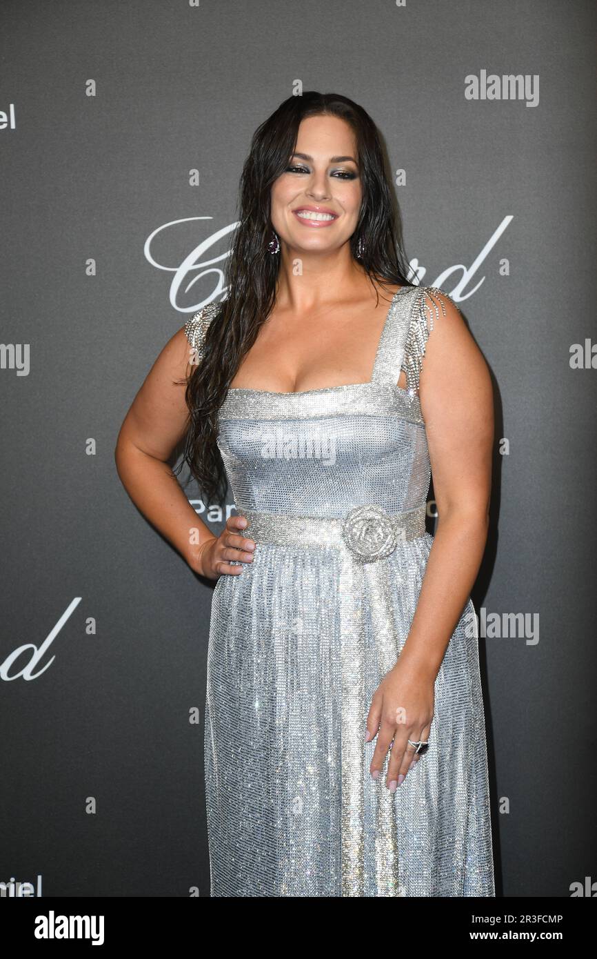 Cannes, France. 23rd May, 2023. Ashley Graham attend Chopard ART