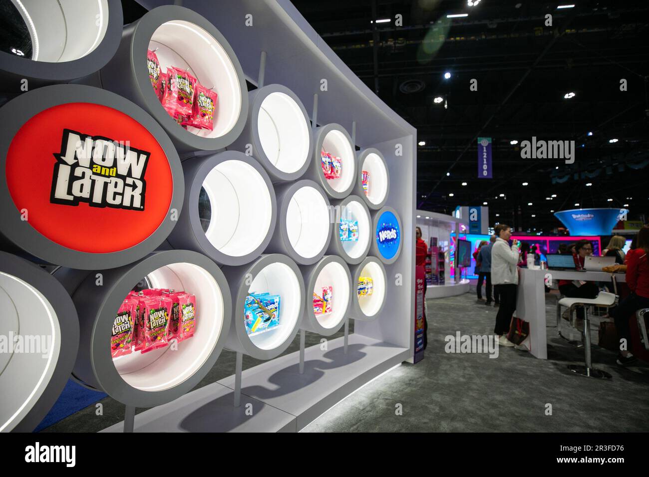 Chicago, USA. 23rd May, 2023. Sweets and snacks are on display at the