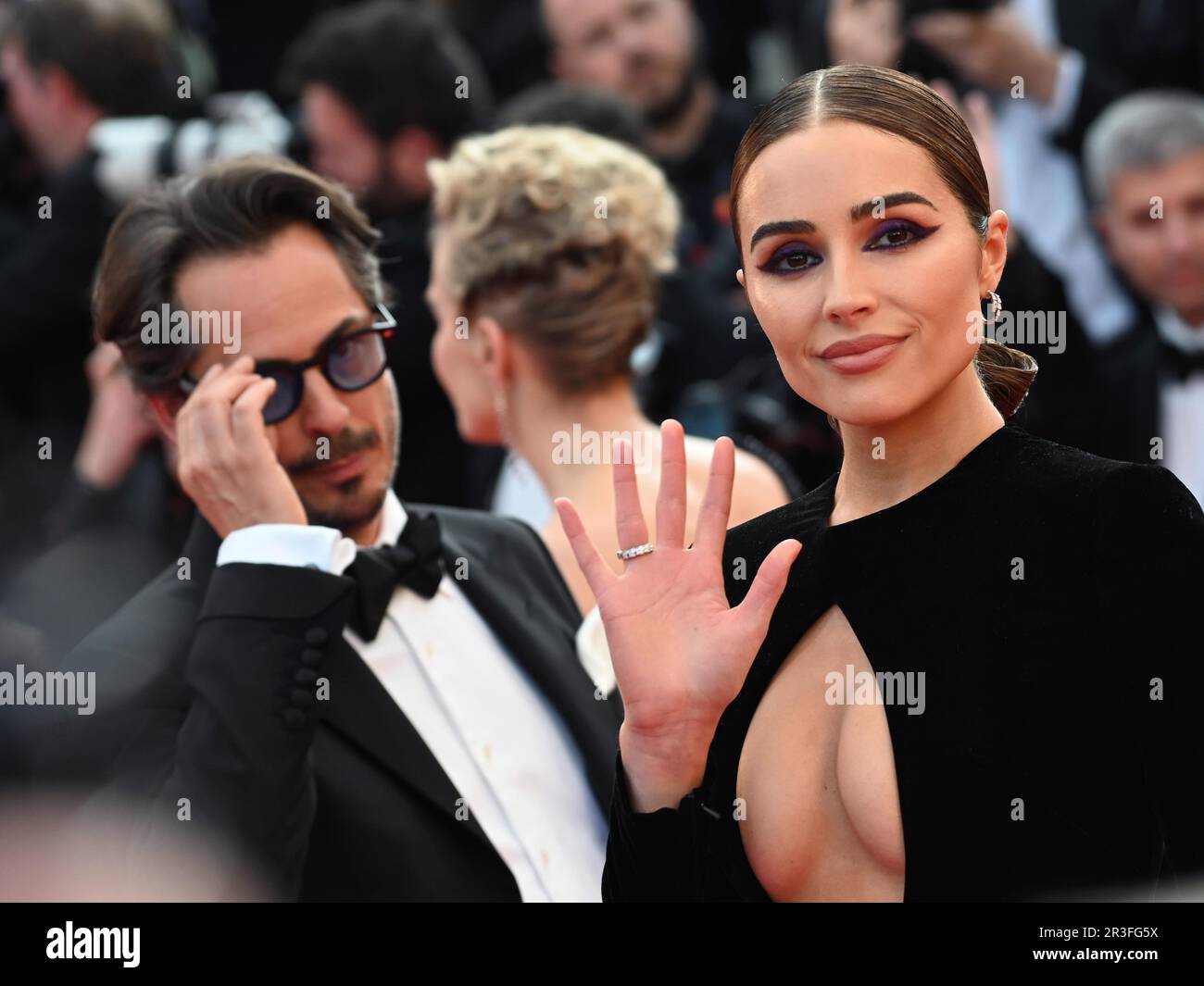 Cannes, France. 22nd May, 2023. 76th Cannes Film Festival 2023, evening