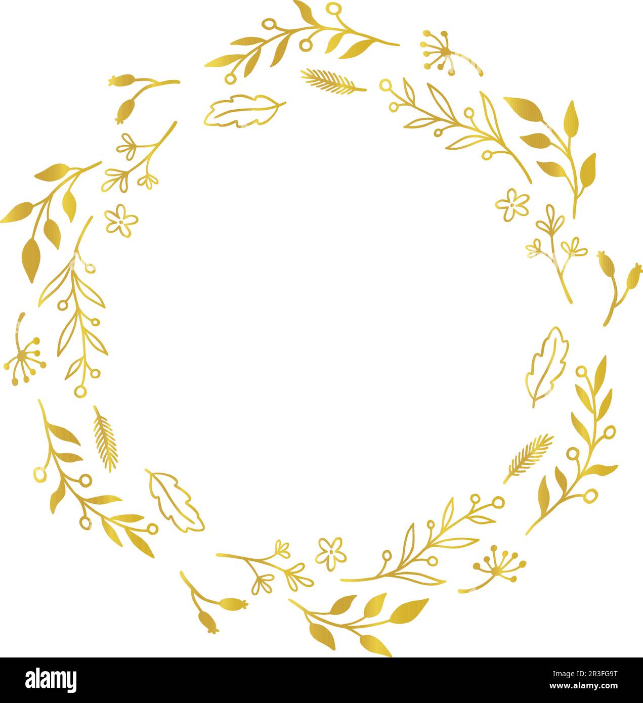 Floral frame circle outline icon design ilustration template vector Stock  Vector Image & Art - Alamy