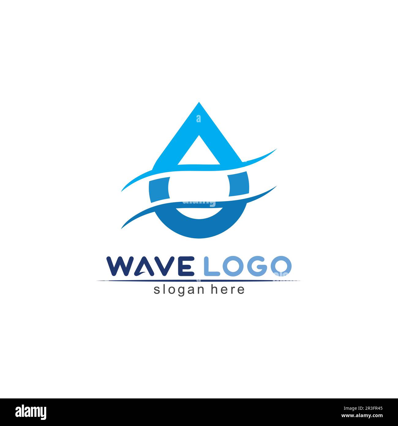 Water wave icon vector illustration design logo Stock Vector Image ...