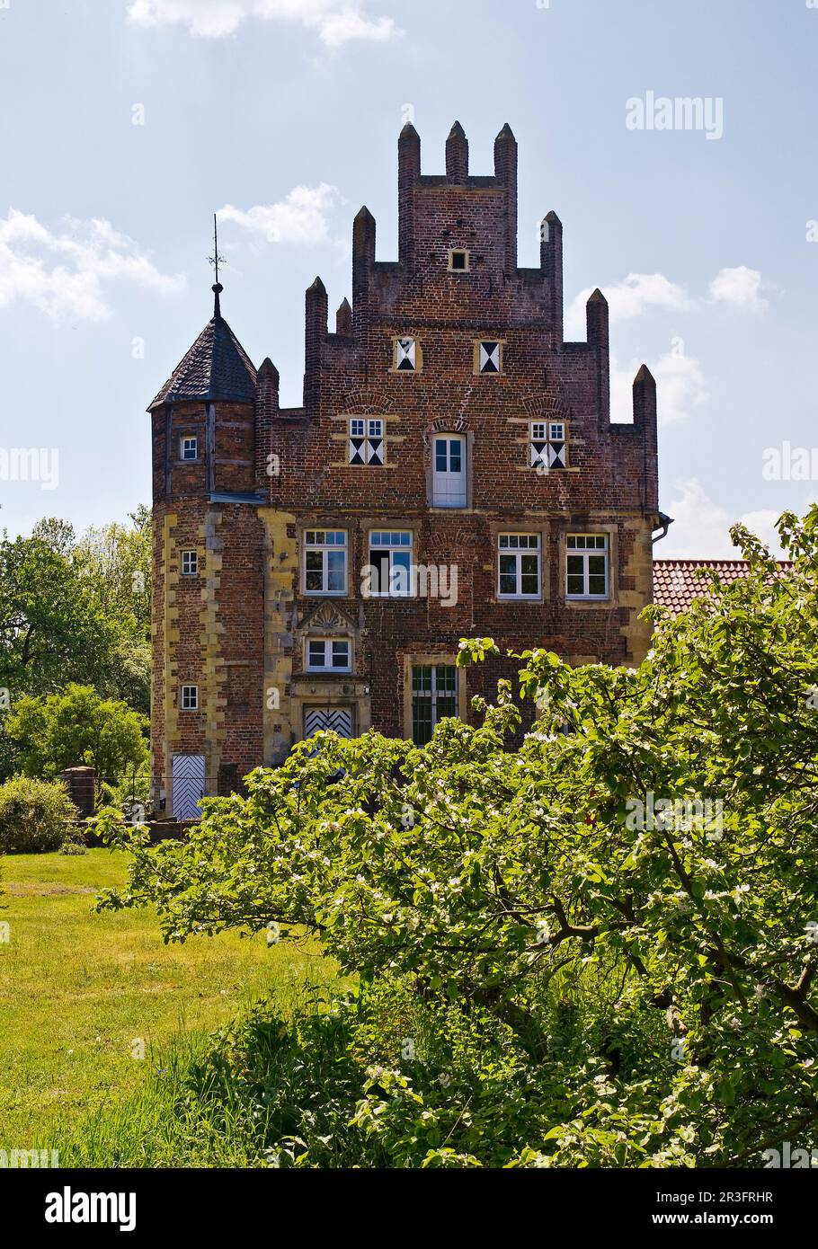 Klein-Schonebeck House, knight's seat, Nottuln, North Rhine-Westphalia, Germany, Europe Stock Photo