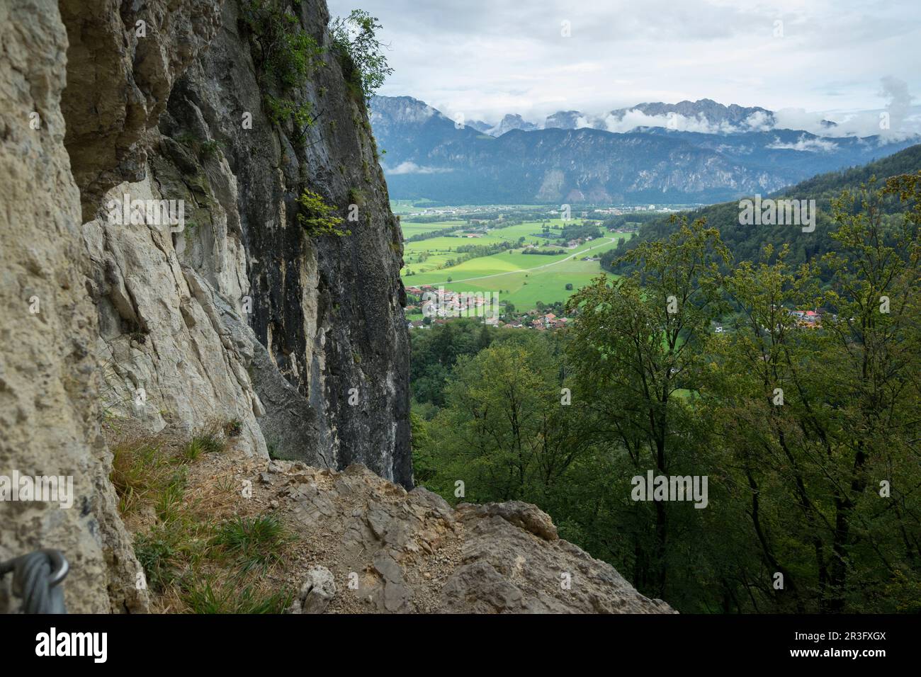 Cave nearby Oberaudorf in Upper-Bavaria Stock Photo