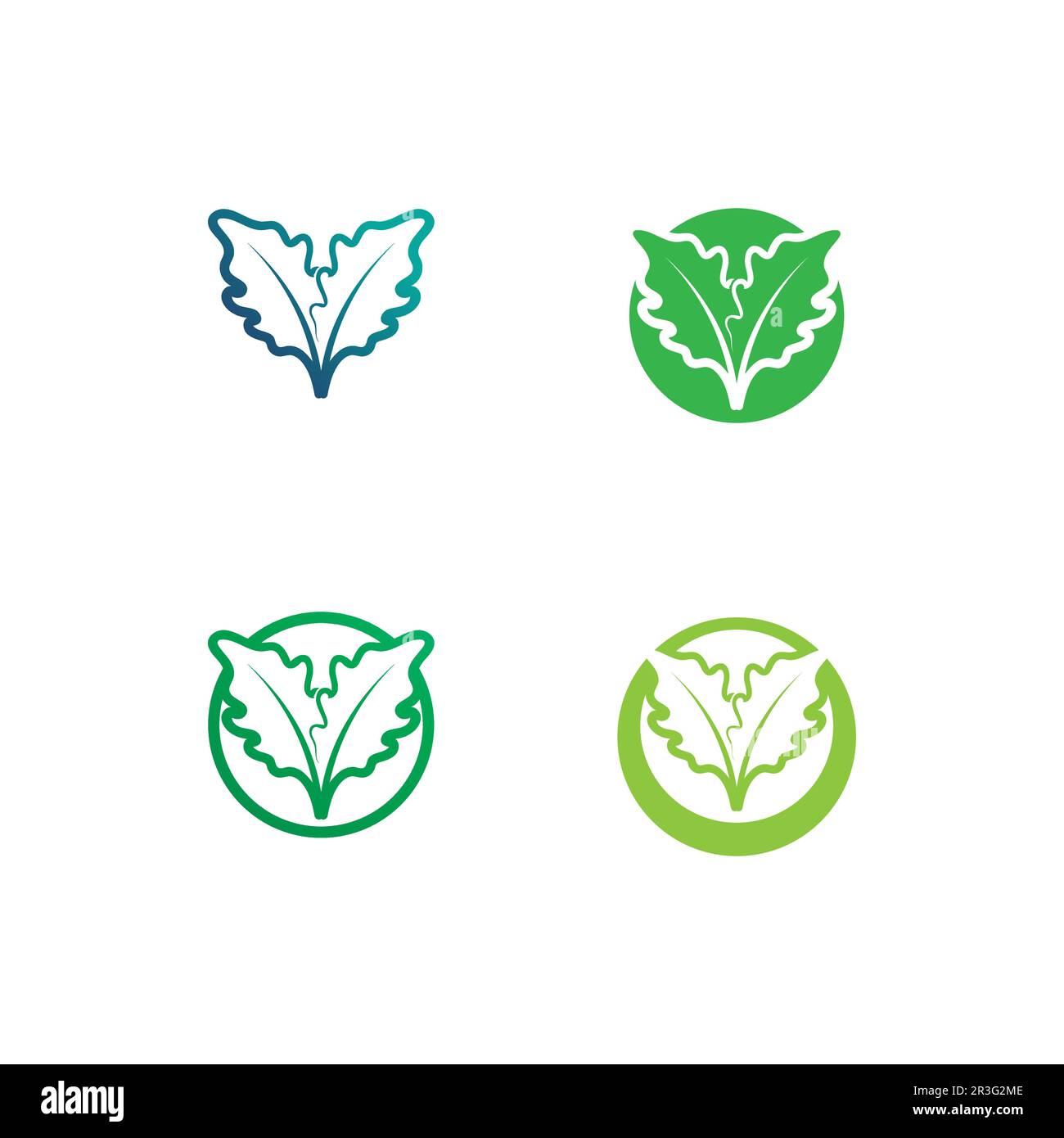 Tree leaf vector and green logo design friendly concept Stock Vector ...