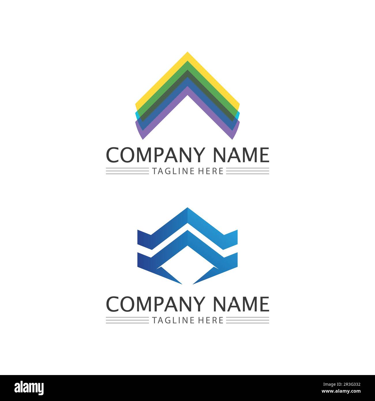 house and Real estate and home buildings vector logo icons template ...