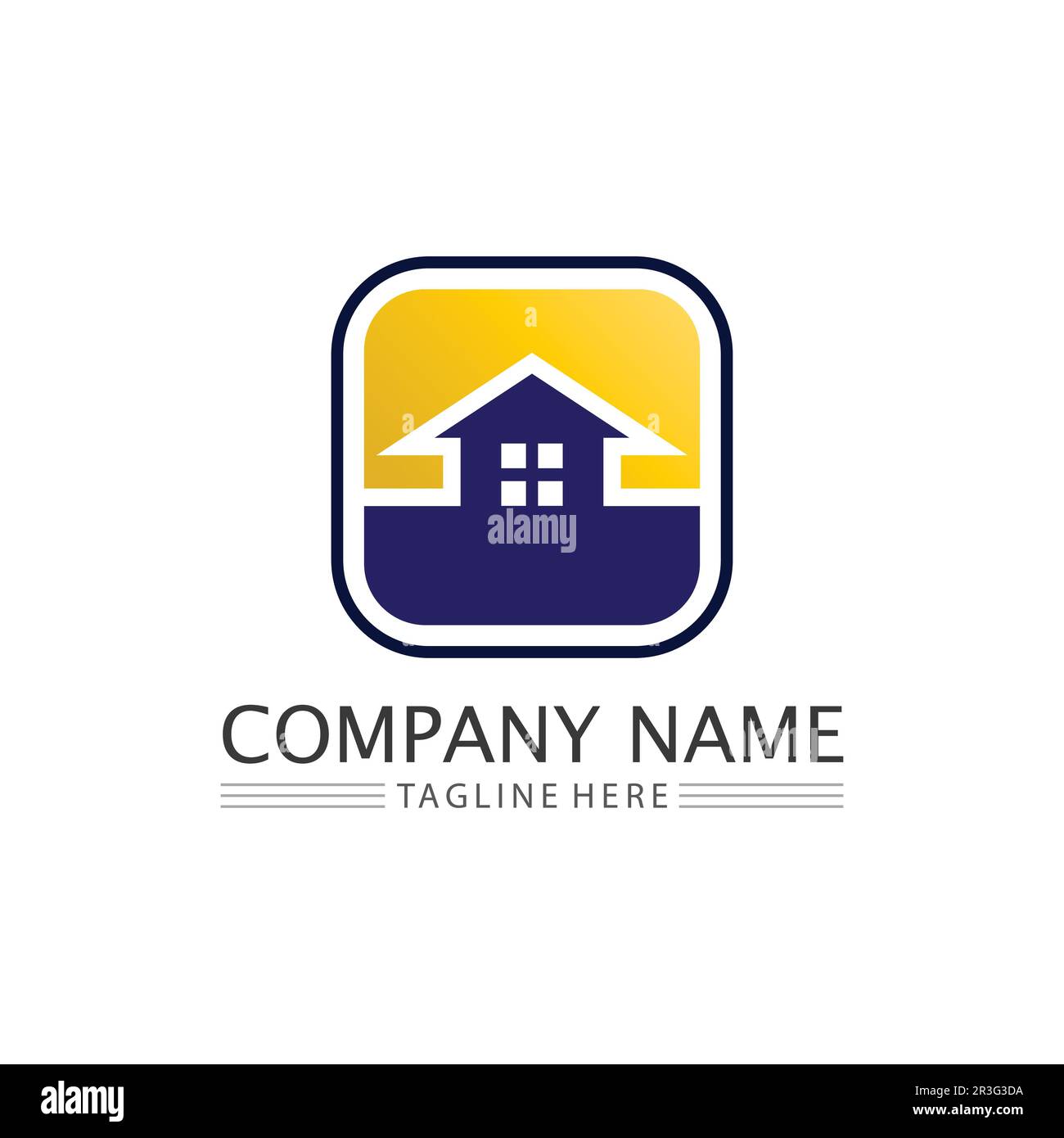 house and Real estate and home buildings vector logo icons template ...