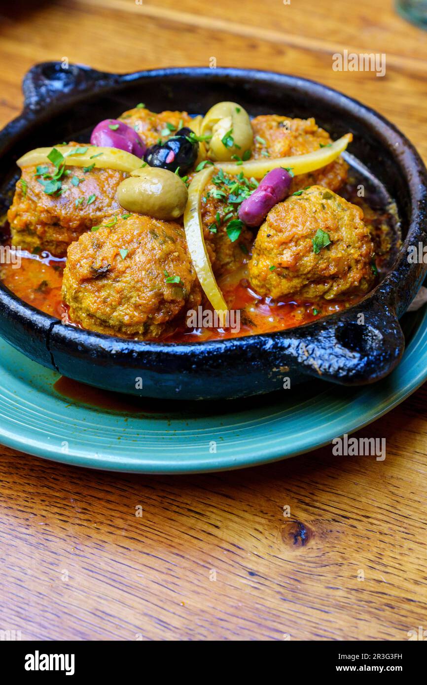sardine kefta tajine, Fez, morocco, africa Stock Photo Alamy