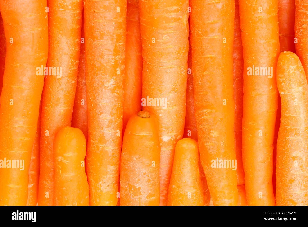 Carrots carrot vegetable background from top Stock Photo
