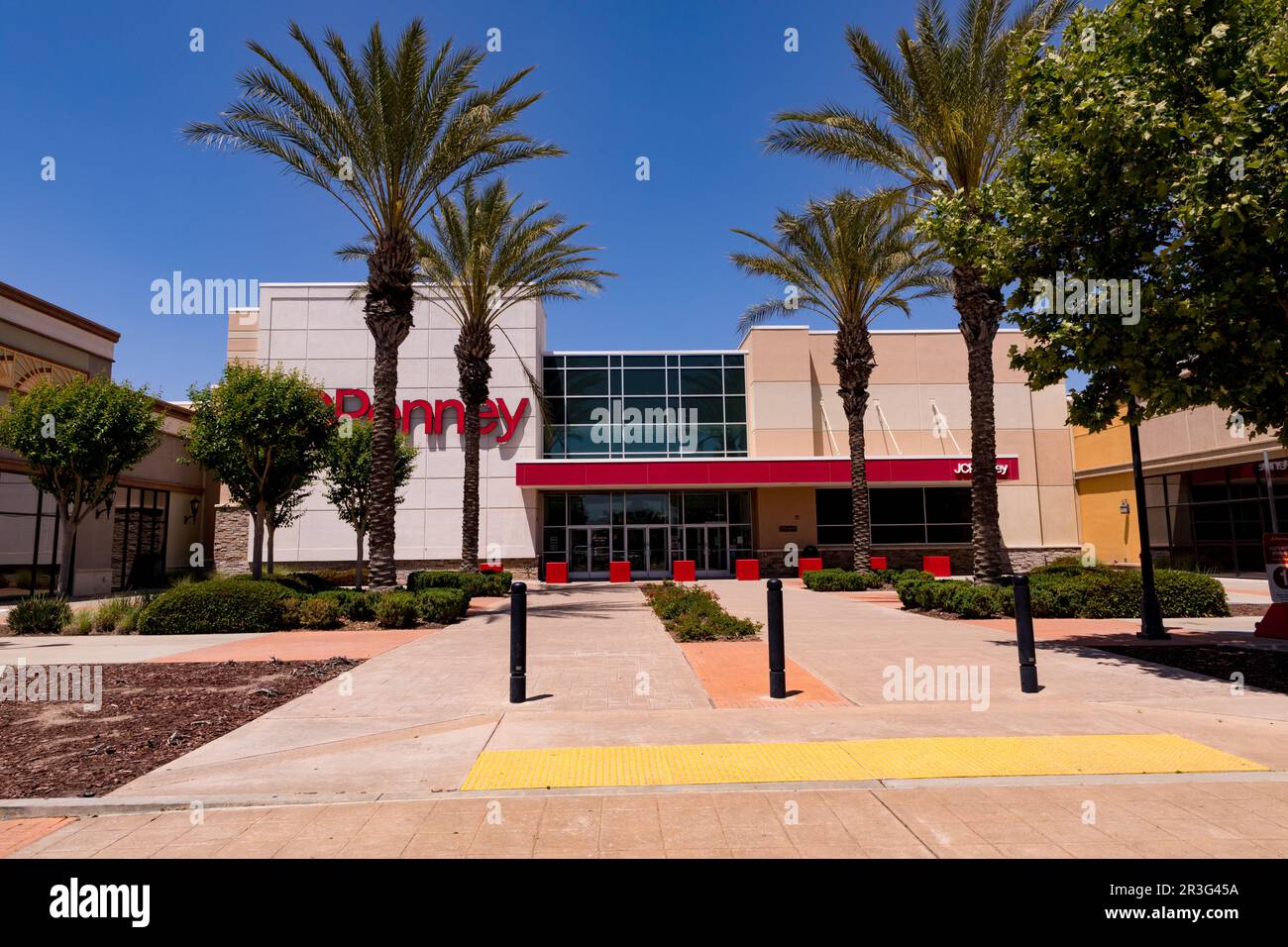 The JC Penney store in Manteca California USA Stock Photo Alamy