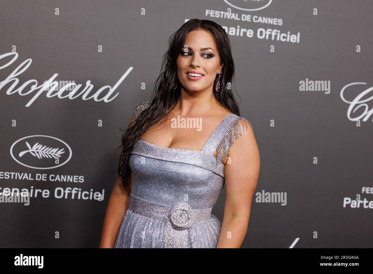 Cannes, France. 23rd May, 2023. Ashley Graham attending the "Chopard