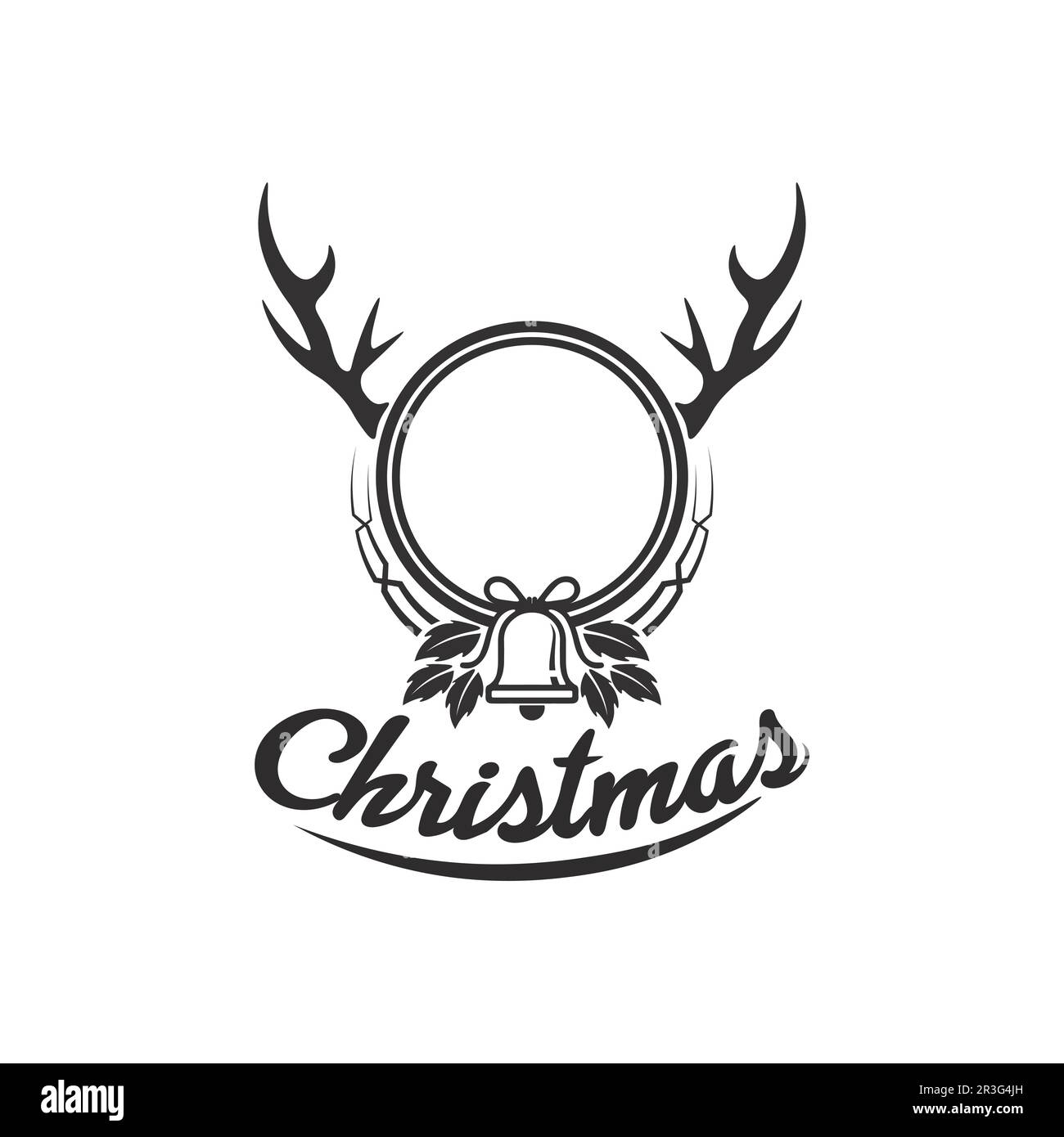 christmas logo and symbol illustration image icon vector design and ...