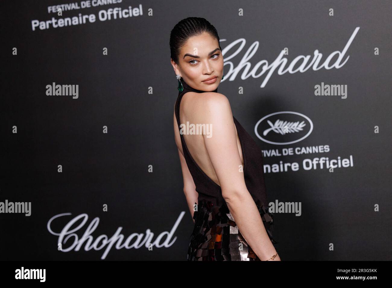 Cannes, France. 23rd May, 2023. Shanina Shaik attending the "Chopard