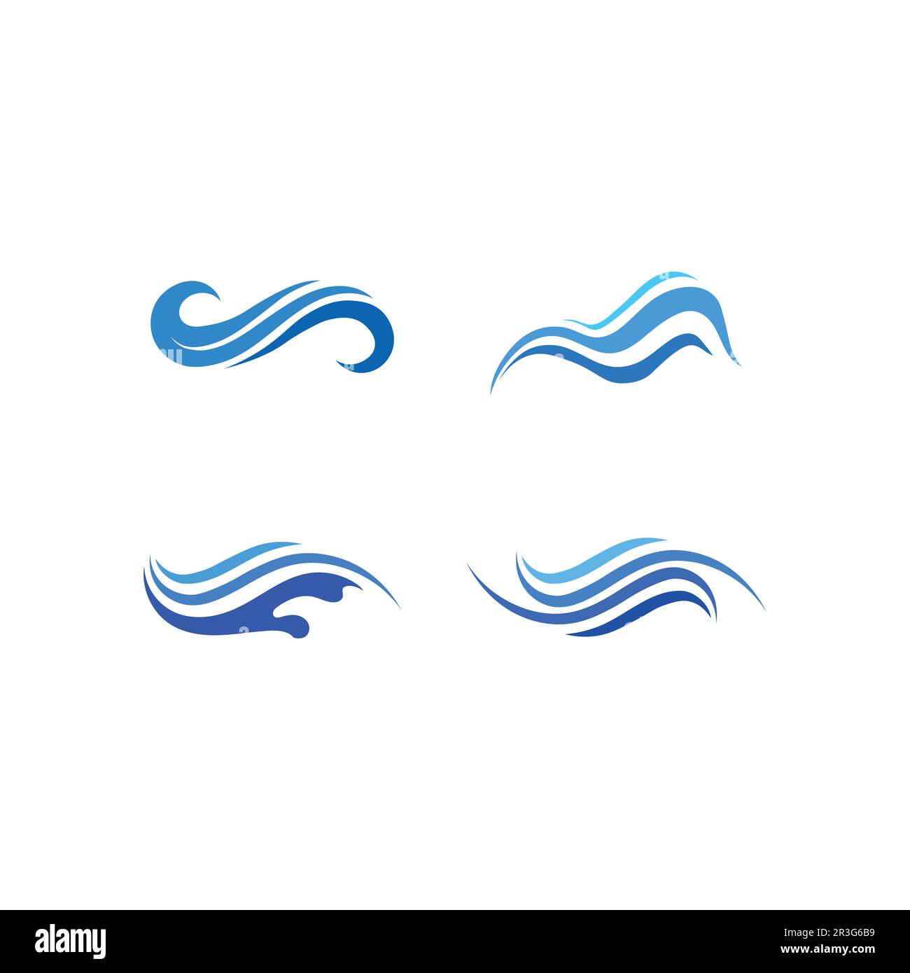 Water wave icon vector illustration design logo Stock Vector Image ...