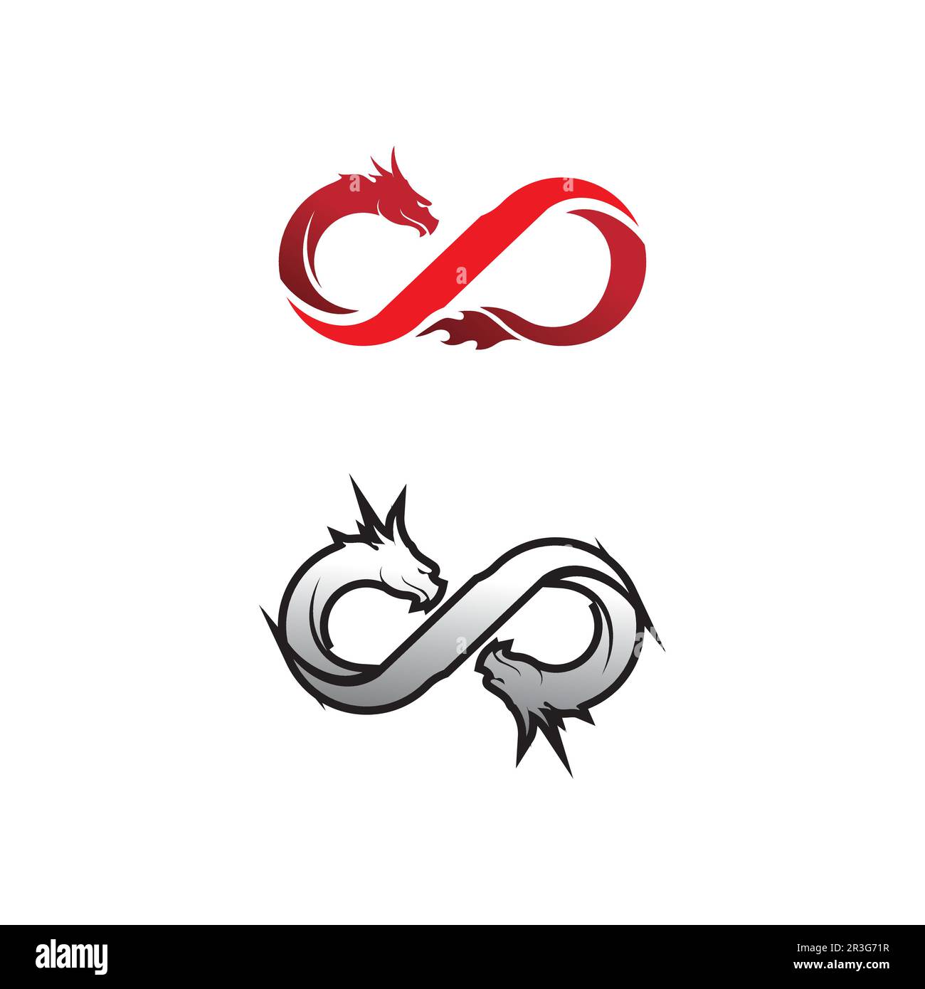infinity design logo and 8 icon, vector, sign, creative logo for business and corporate infinity symbol Stock Vector