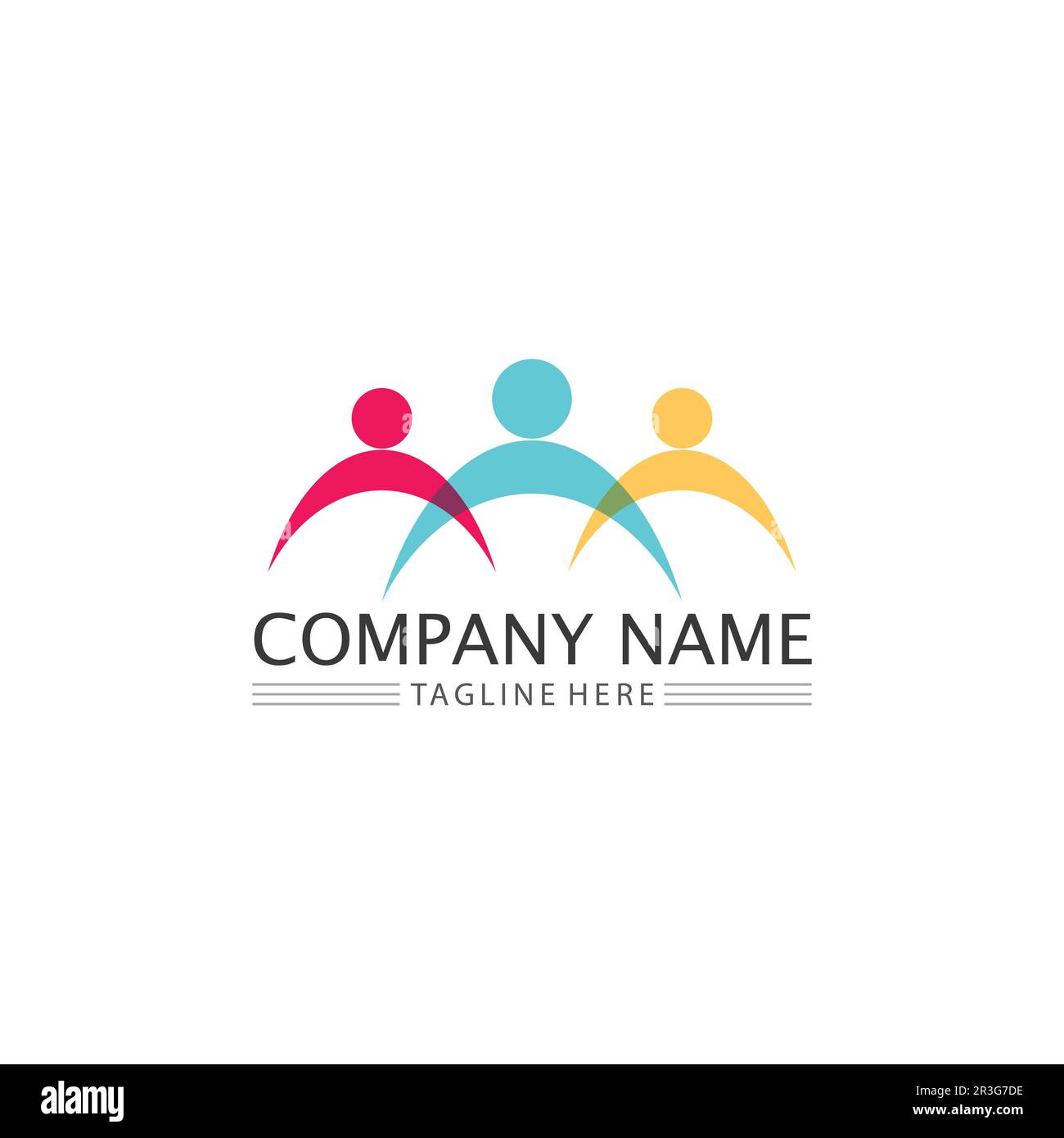 People Icon work group Vector illustration design Stock Vector Image ...