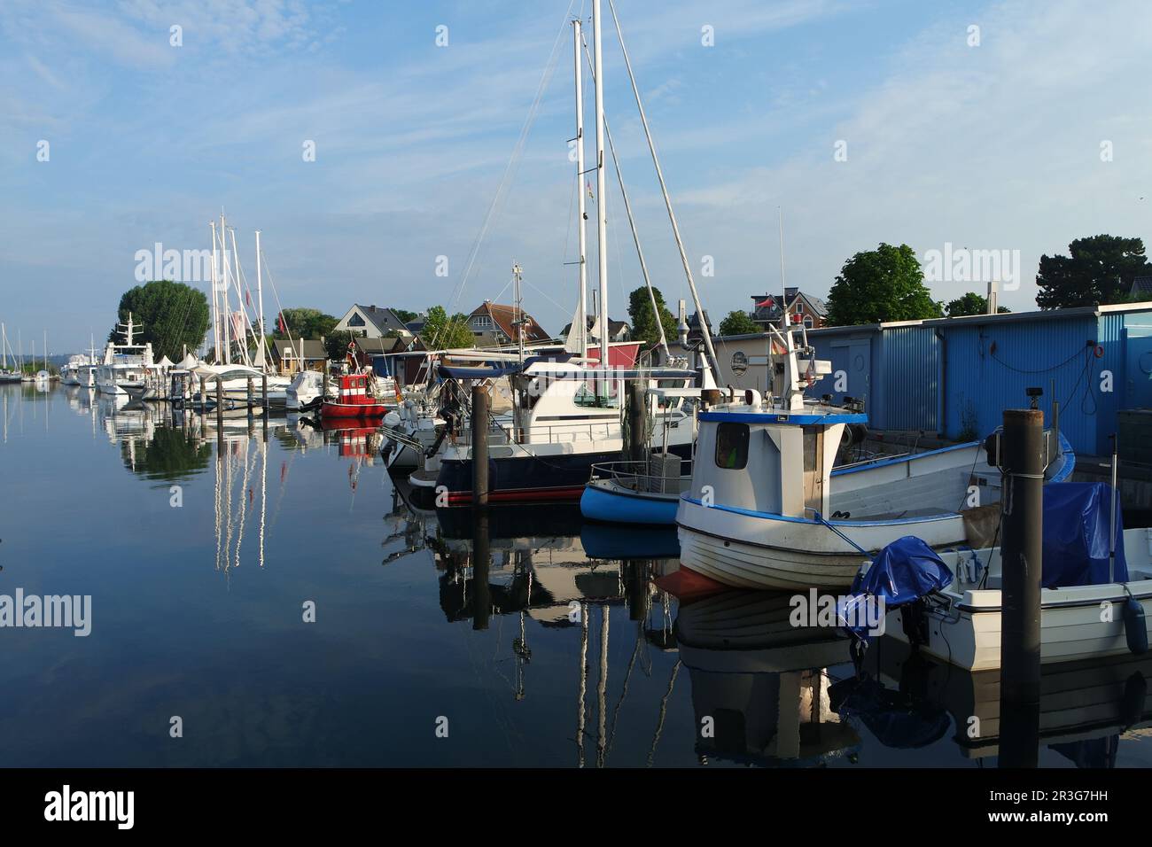 Harbor in Niendorf, Baltic Sea Stock Photo - Alamy