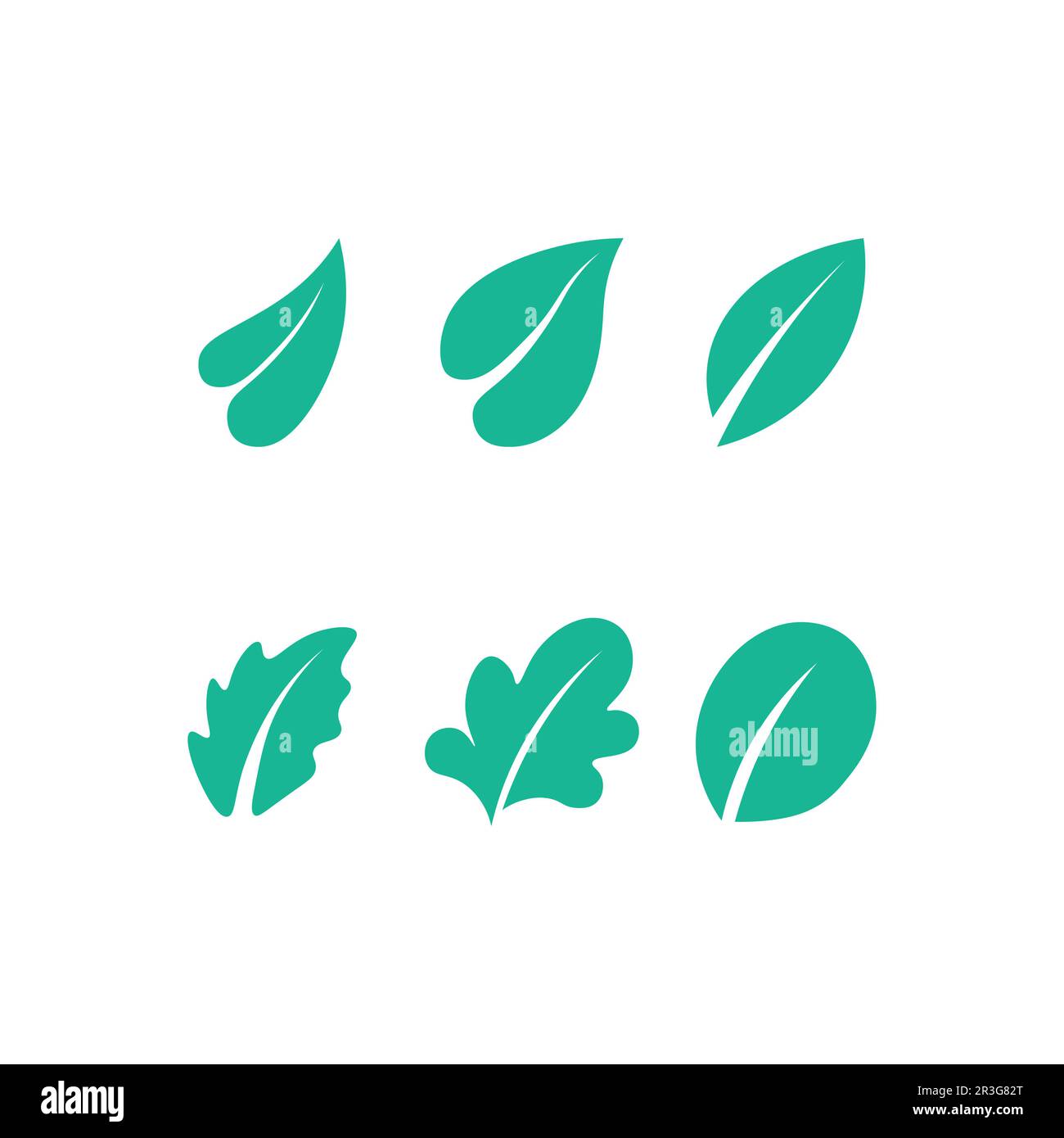 Logos of green Tree leaf ecology nature element vector Stock Vector ...