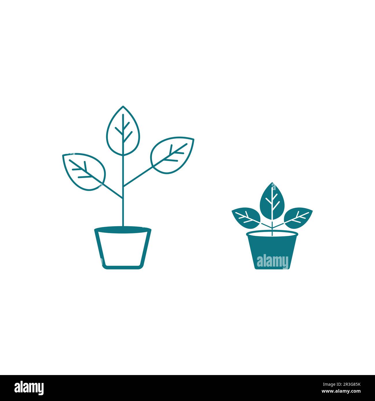 Logos of green Tree leaf ecology nature element vector Stock Vector