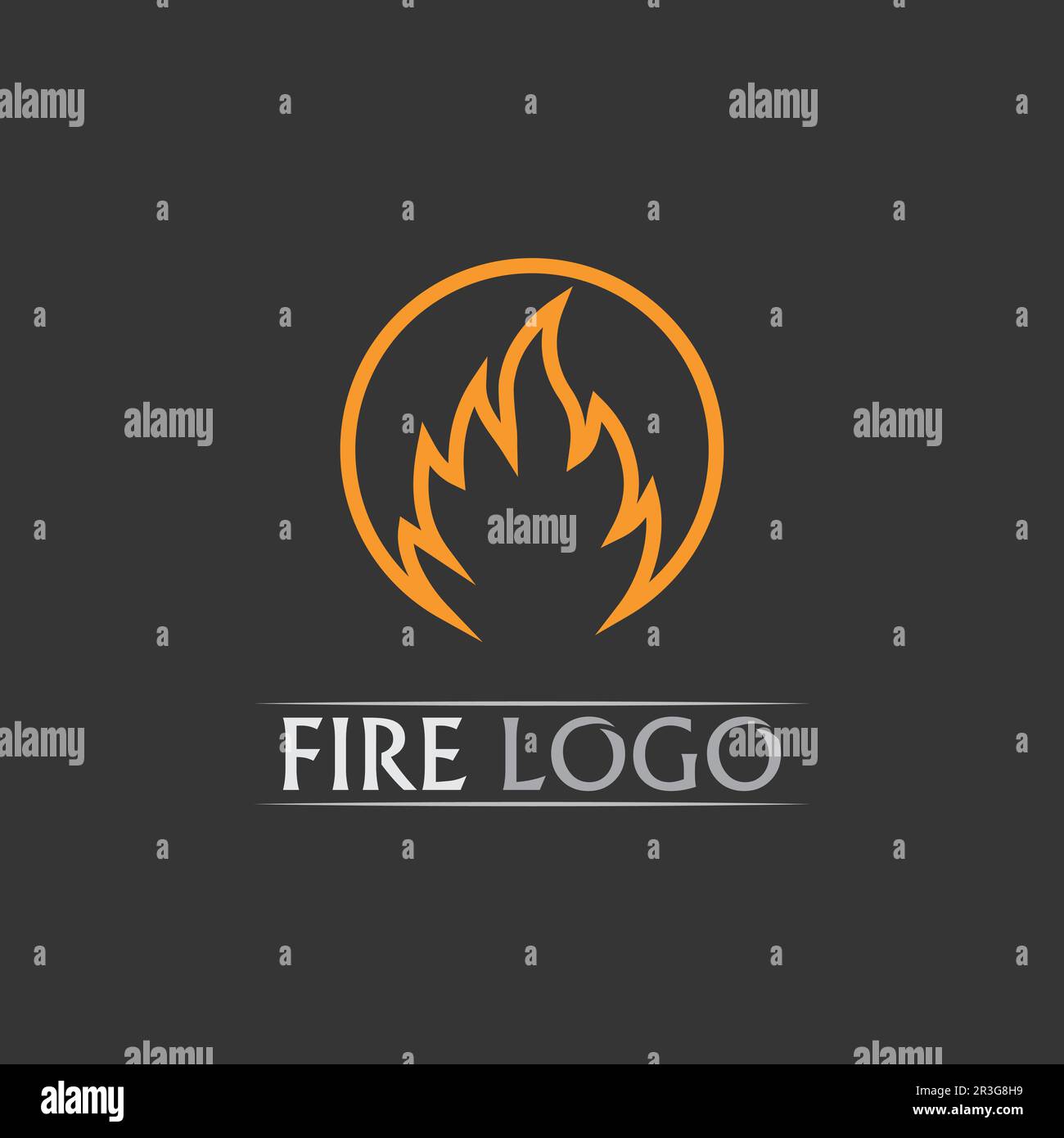 Fire flame vector illustration design template power, hot, icon, logo, light, devil, blaze, abstract Stock Vector