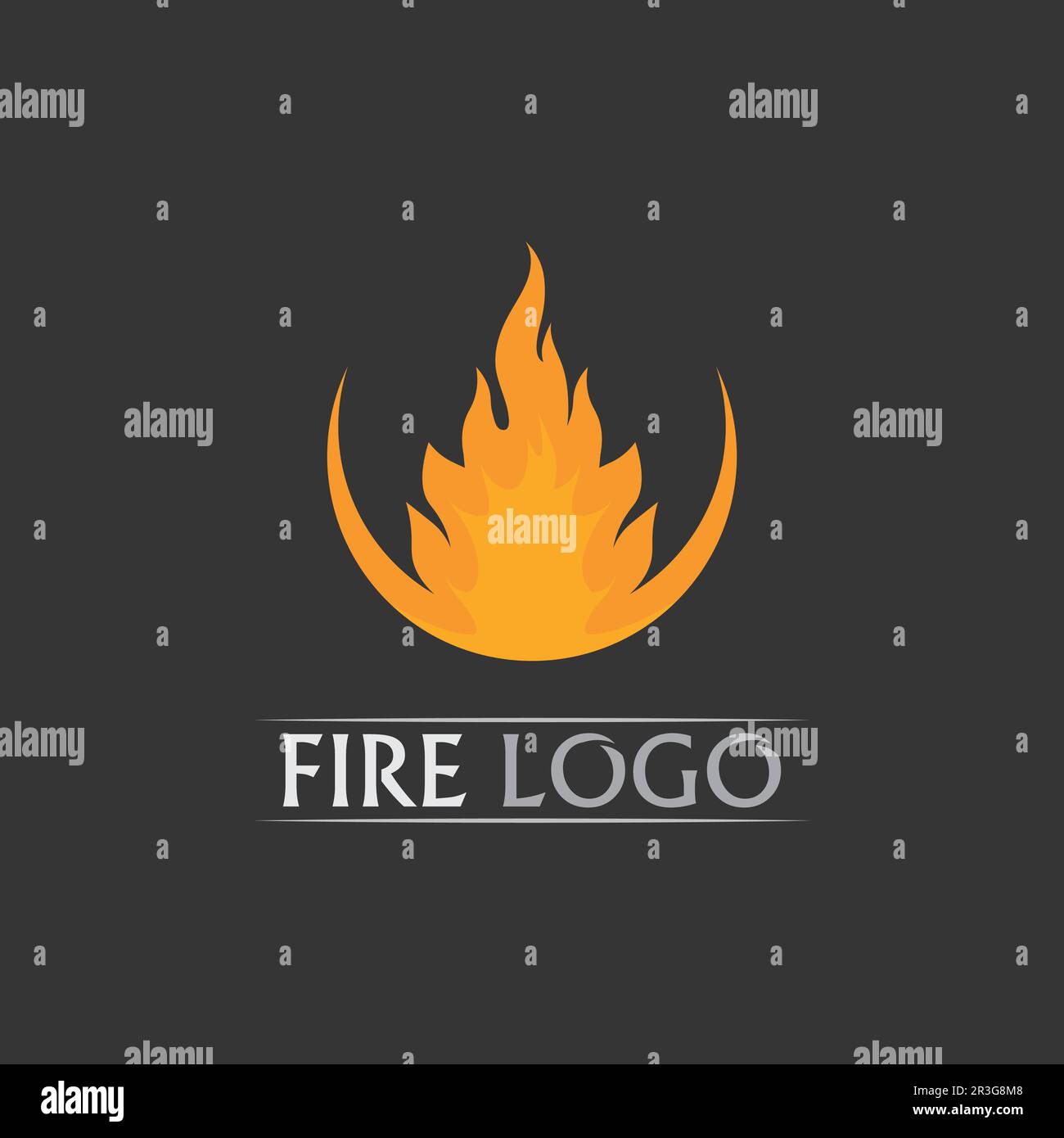Fire flame vector illustration design template power, hot, icon, logo, light, devil, blaze, abstract Stock Vector