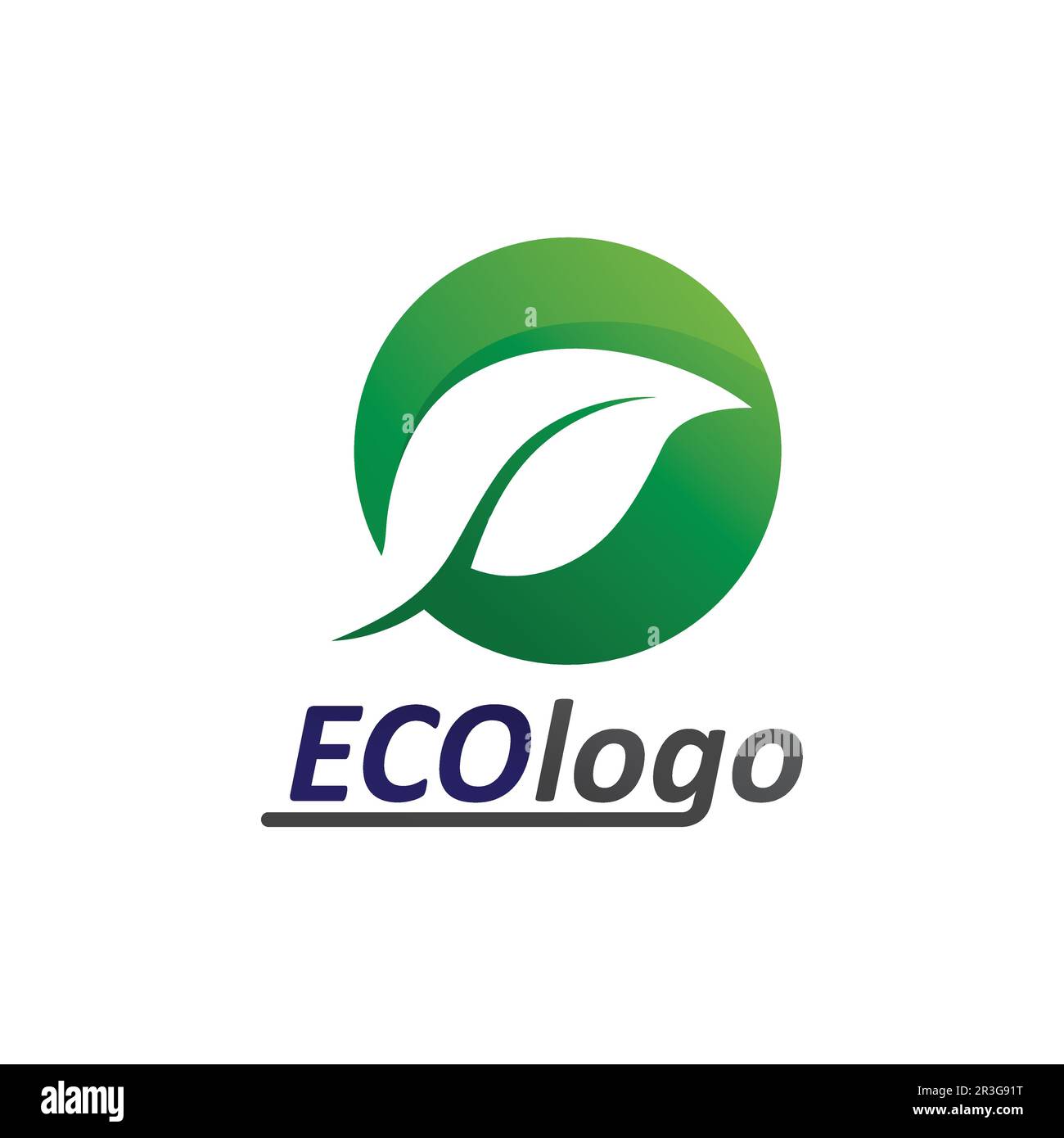 Logos of green Tree leaf ecology nature element vector Stock Vector