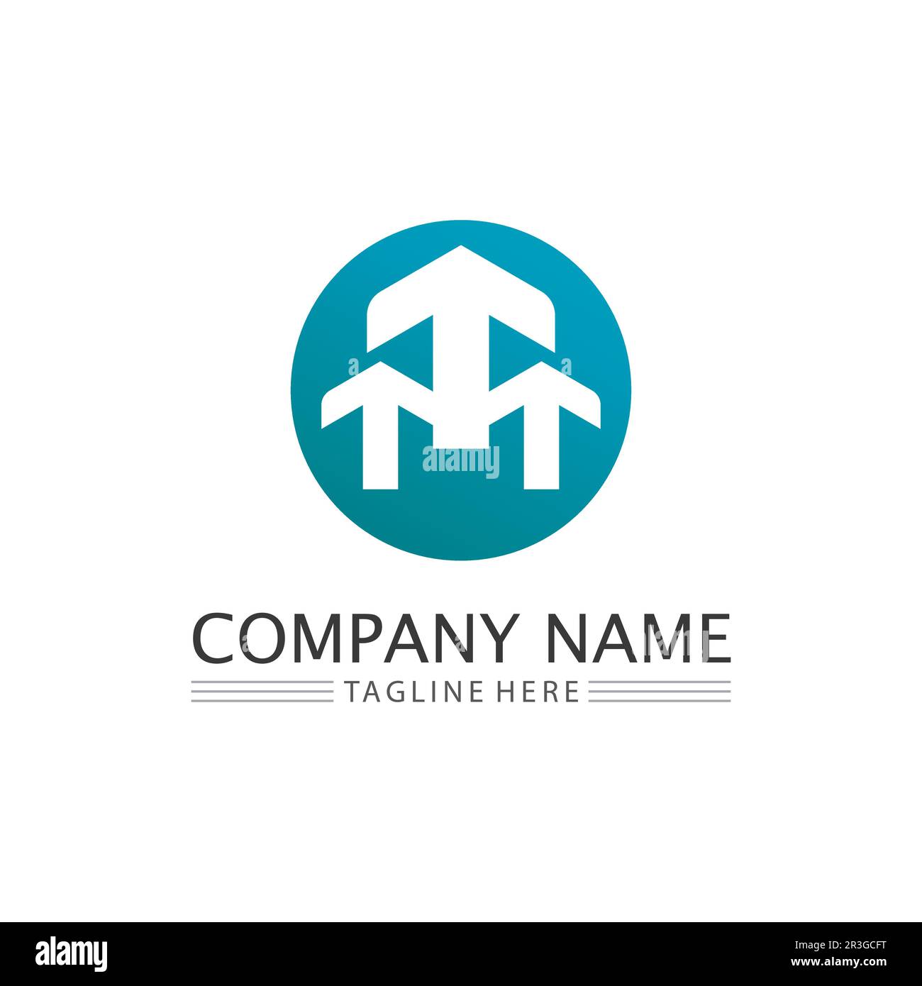 Arrow vector illustration icon Logo Template design Stock Vector Image ...