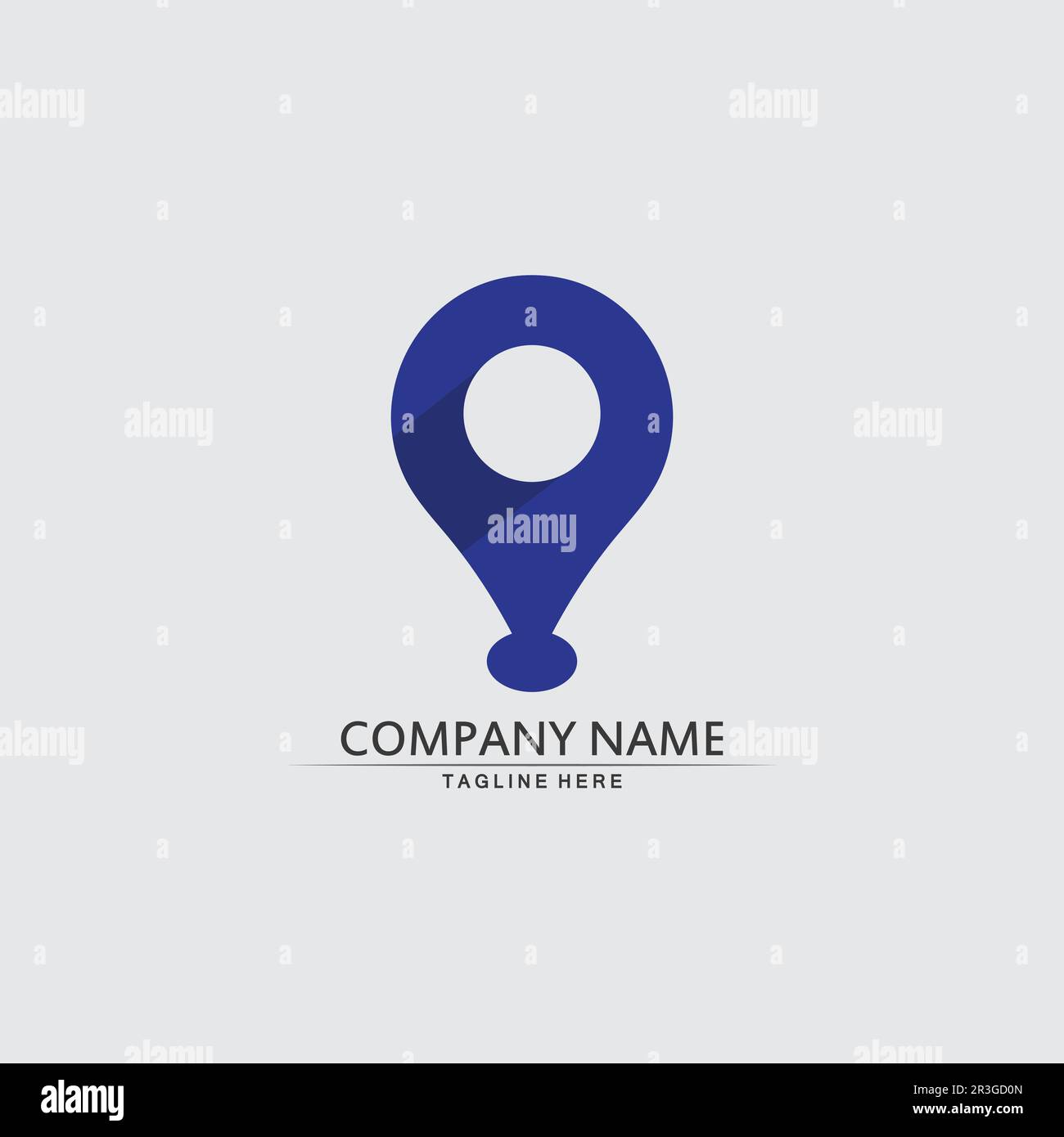 Location icon,Map logo for map, google map, sign, route, position, symbol and vector logo Stock Vector