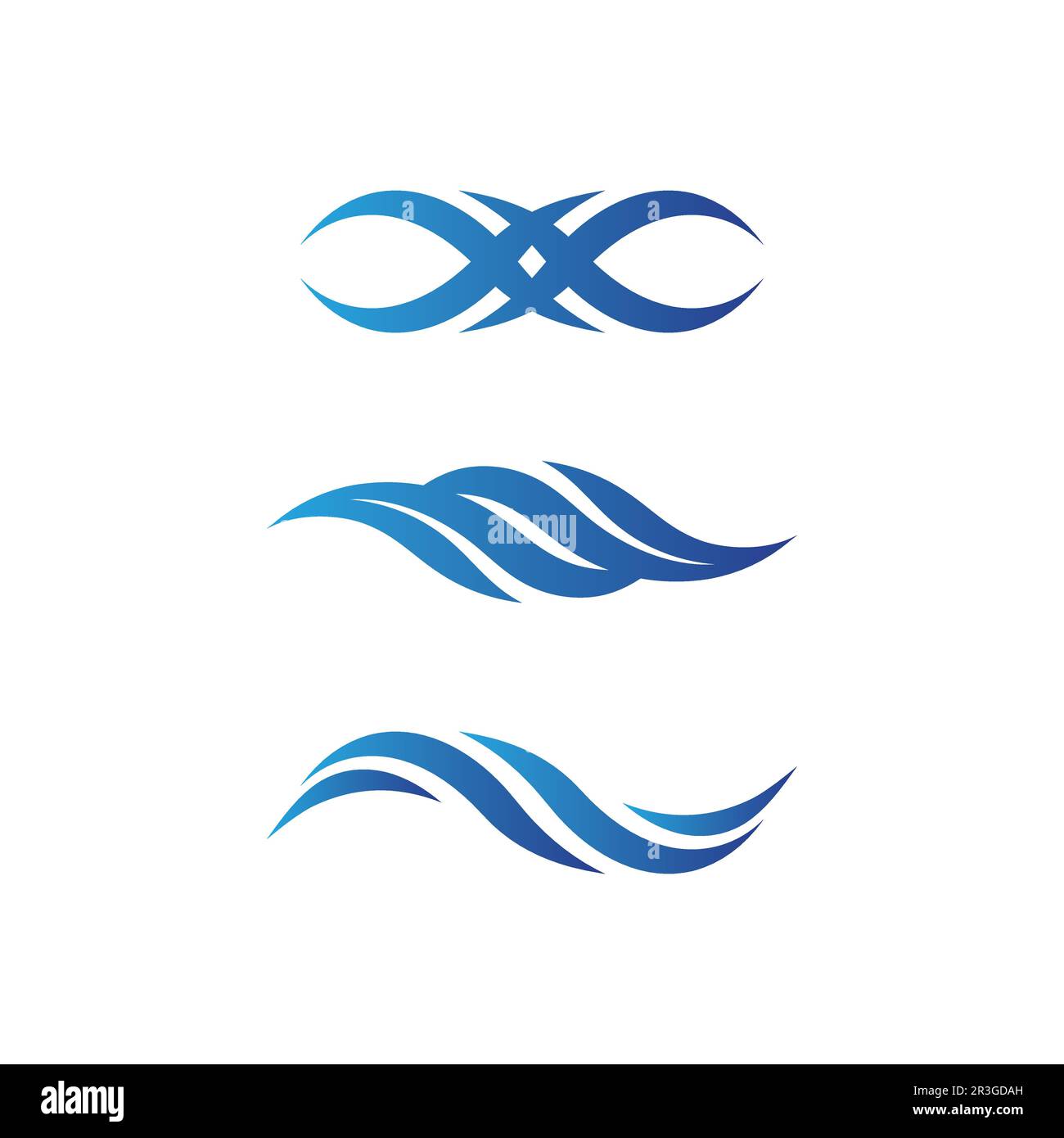 Water wave icon vector illustration design logo Stock Vector Image ...