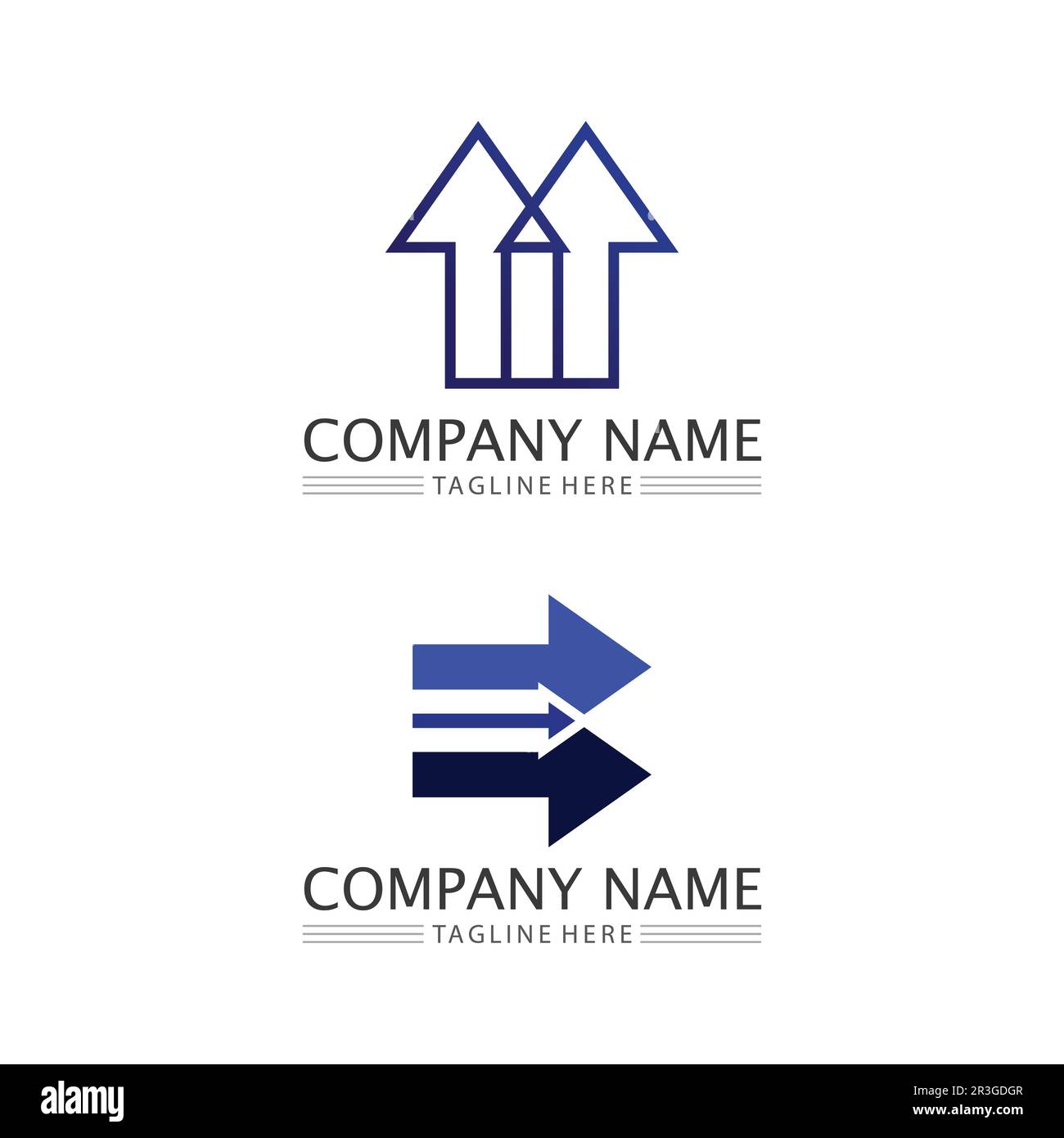 Arrow vector illustration icon Logo Template design Stock Vector Image ...
