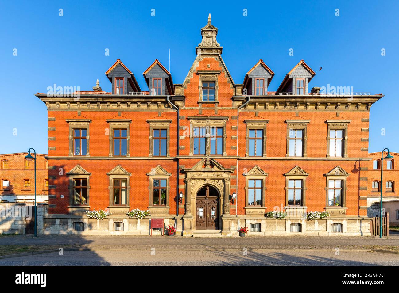 City Hall Wedderstedt Stock Photo