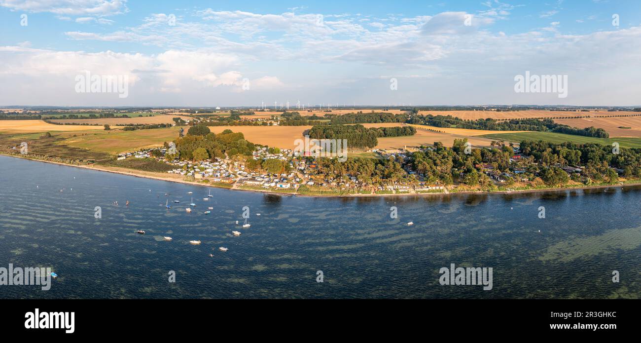 Baltic Sea Camping at Salzhaff Pepelow Baltic Sea Stock Photo Alamy