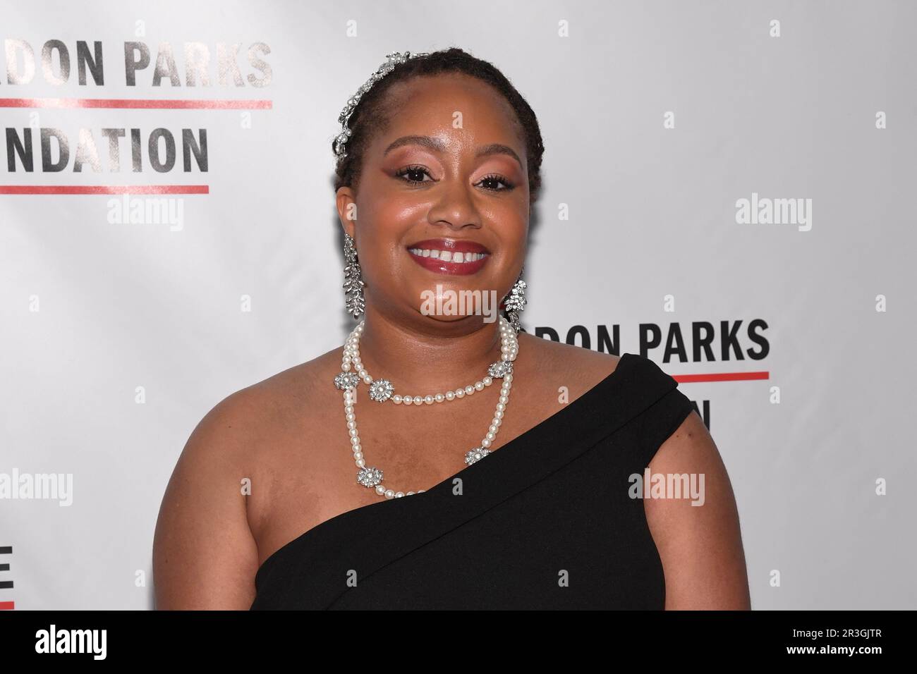 New York, USA. 23rd May, 2023. Melanie Harvey walking the red carpet at