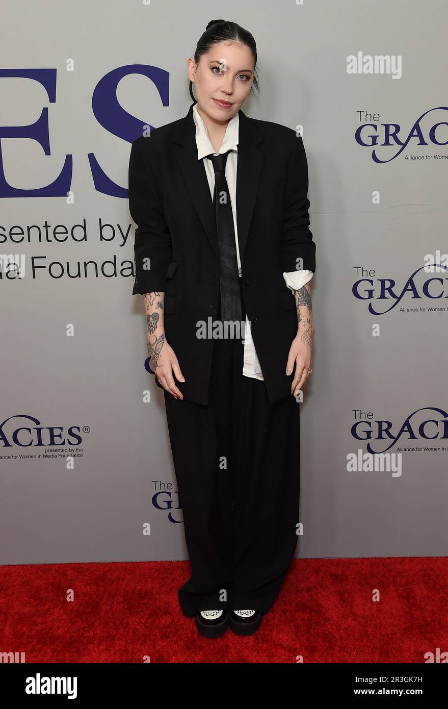 Beverly Hills, USA. 23rd May, 2023. Bishop Briggs arriving at the 48th Annual Gracie Awards Gala held at the Four Seasons Beverly Wilshire Hotel on May 23, 2023 in Beverly Hills, CA. © Lisa OConnor/AFF-USA.com Credit: AFF/Alamy Live News Stock Photo