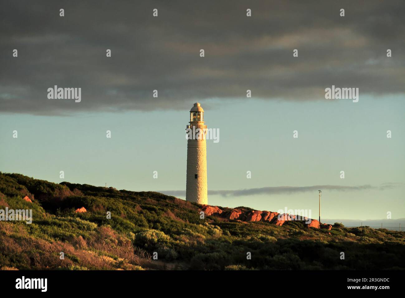 Cape Leeuwin Lighthouse, Augusta, Southwest Australia Stock Photo